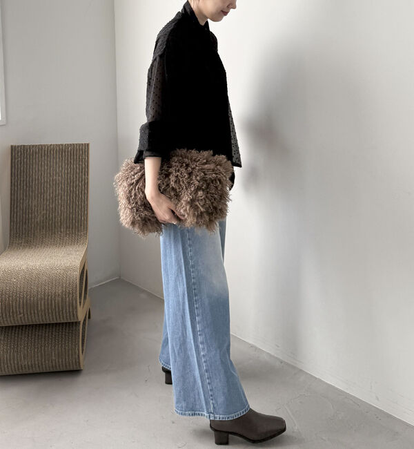 Doux archives「ドットシフォンボウタイブラウス」|シャツ・ブラウス|