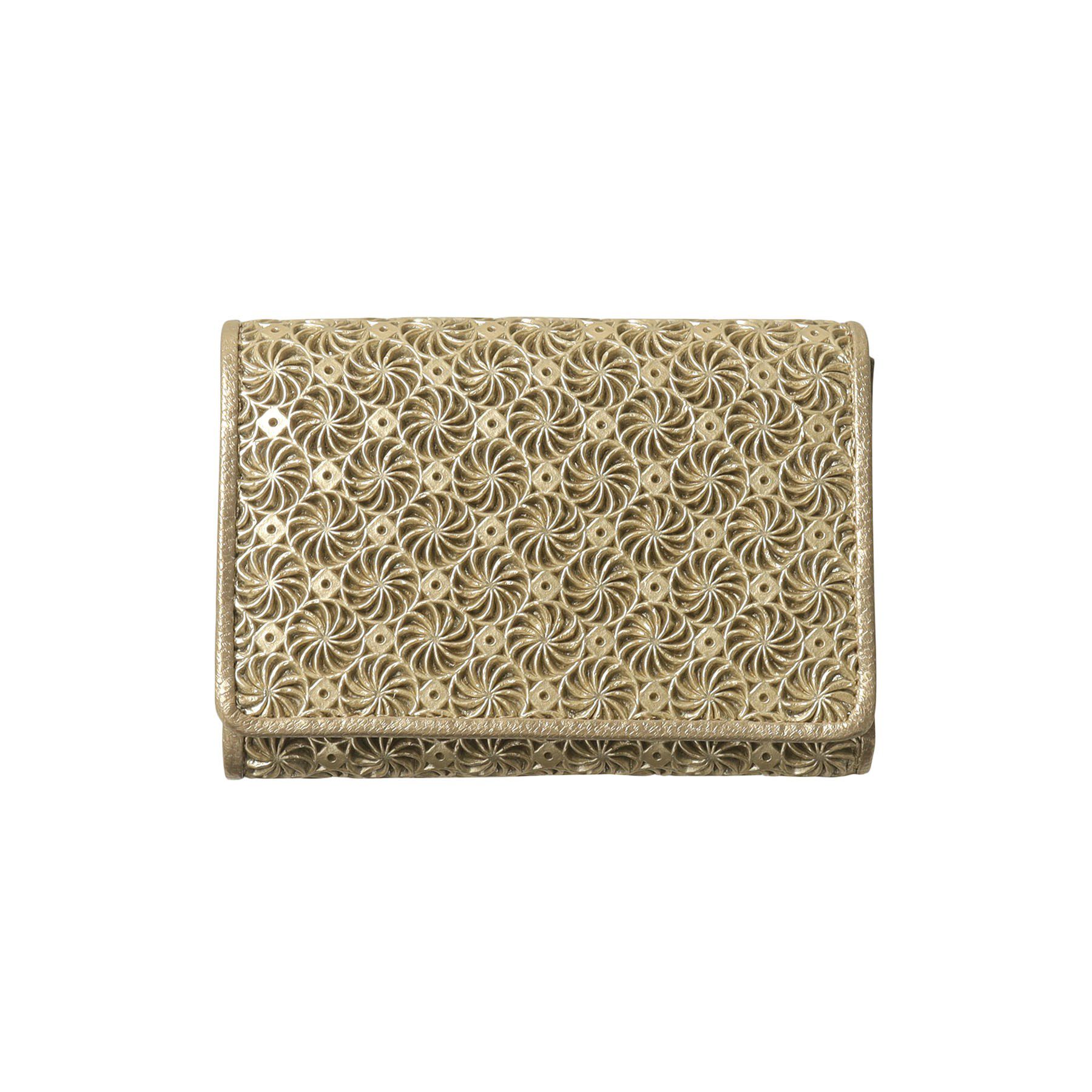 HIROKO HAYASHI「GIRASOLE（ジラソーレ）蓋付名刺入れ」|名刺入れ・カードケース|ゴールド(407)