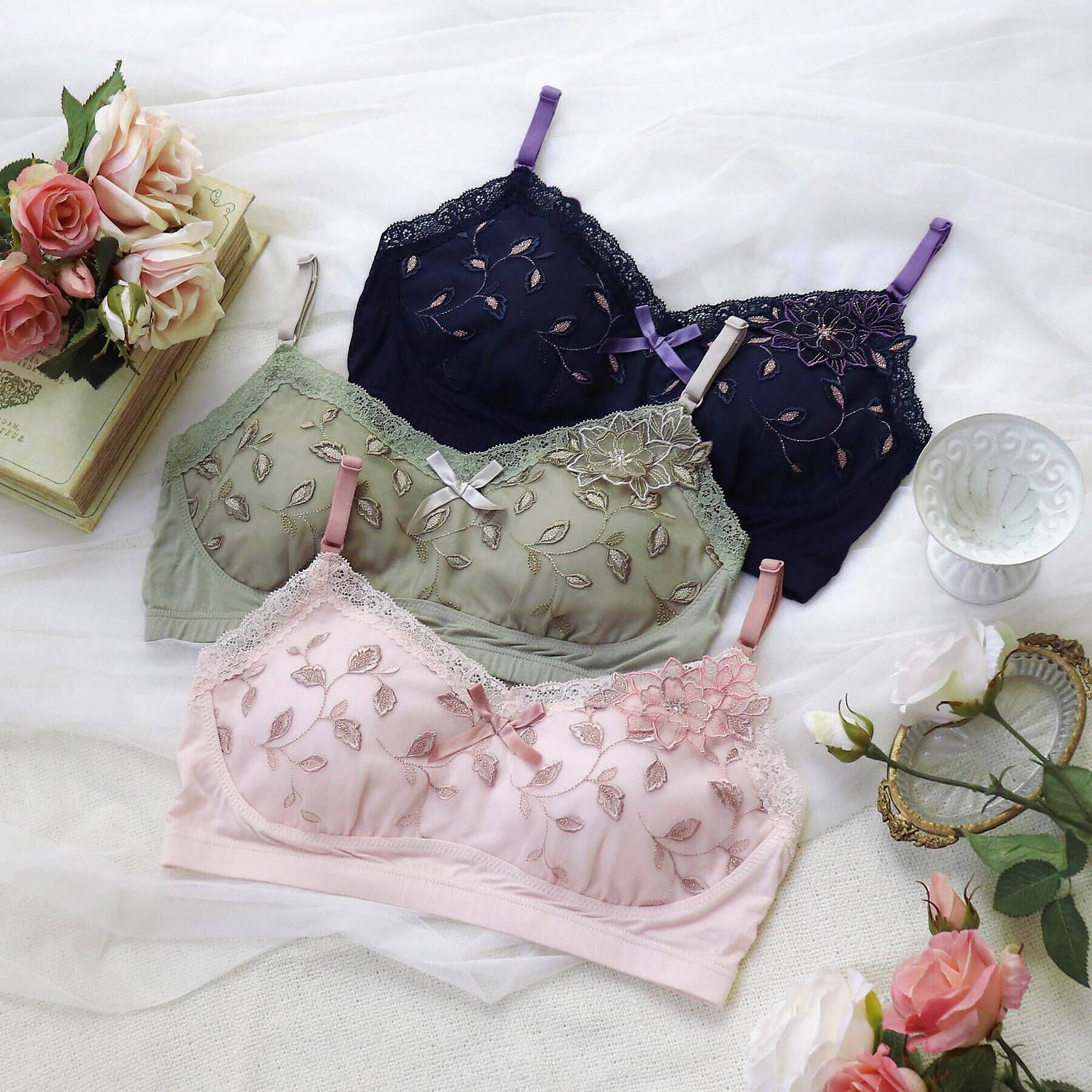 Risa Magli「ライナ おやすみブラ」|インナー|