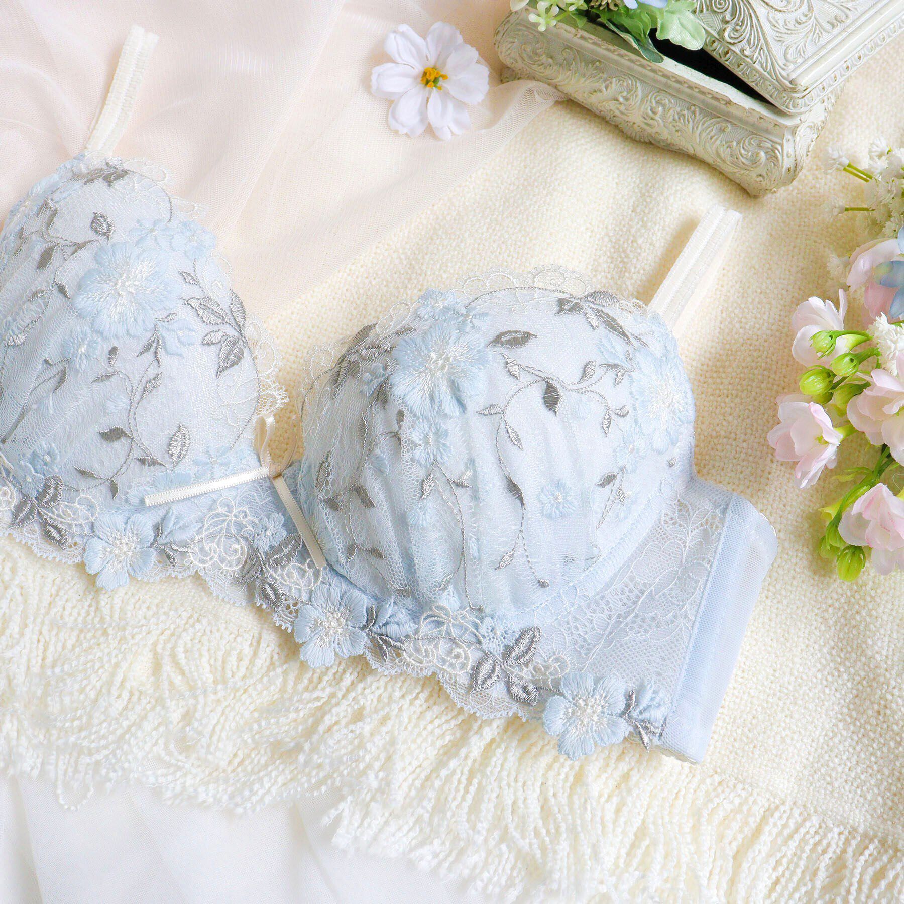 Risa Magli「シュクリエ ブラジャー（B-D）」|インナー|