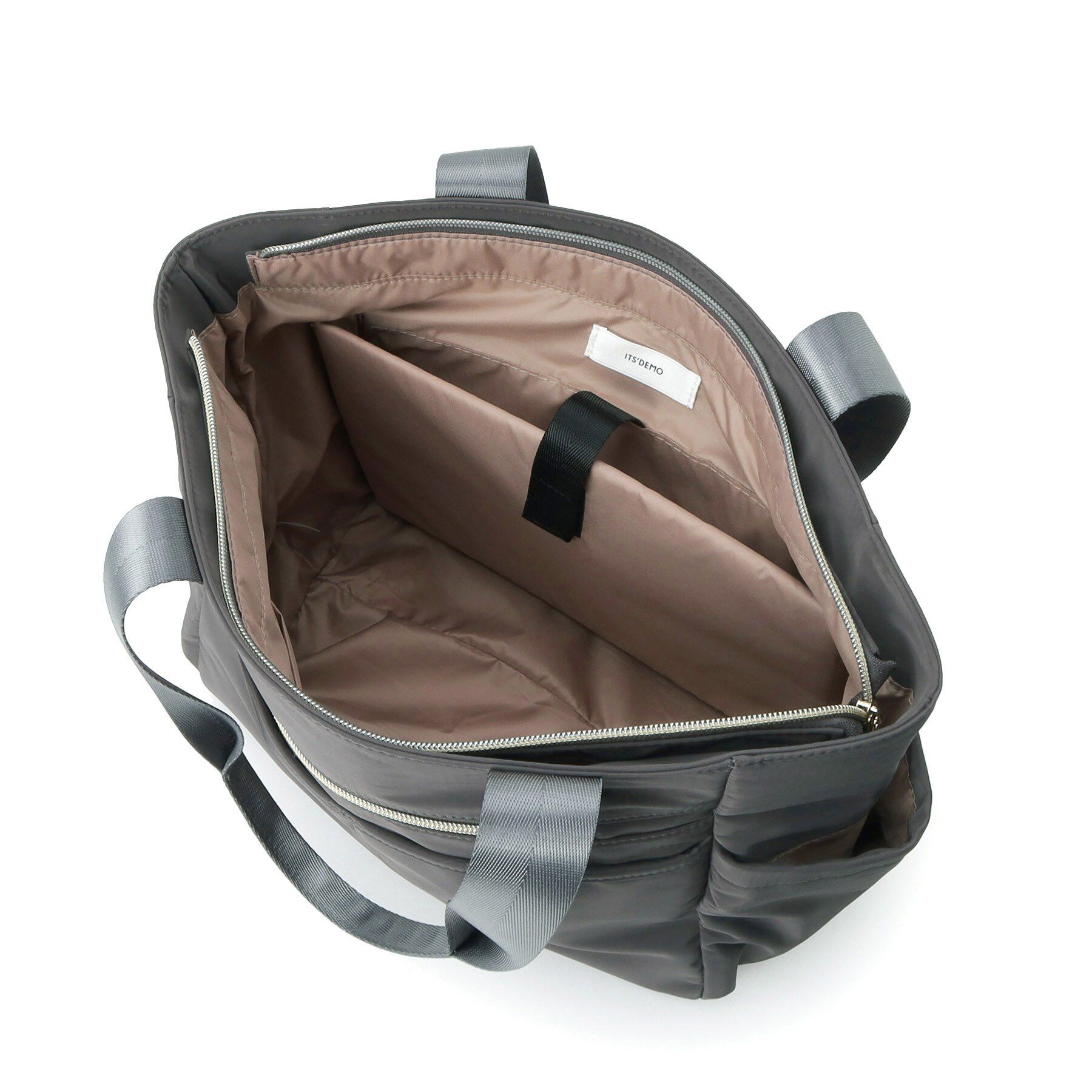 ITS&rsquo;DEMO「【A4対応／11ポケット】両面撥水A4トート」|トートバッグ|