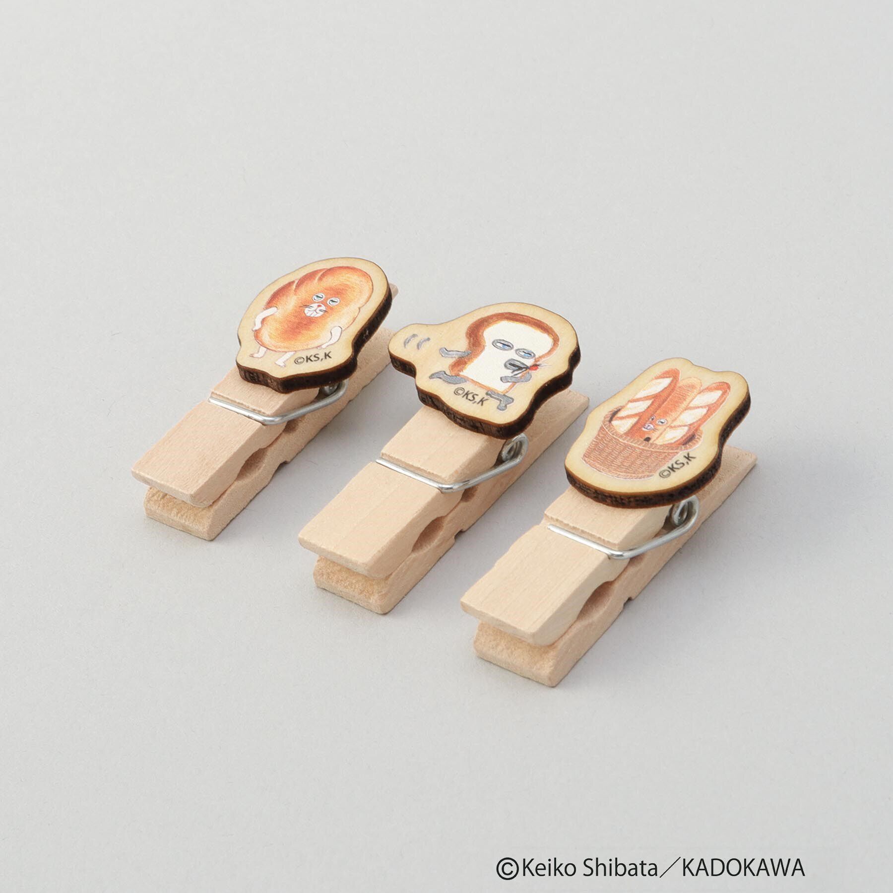 212 KITCHEN STORE「◆ウッドクリップ/2 ＜パンどろぼう ＞」|その他|