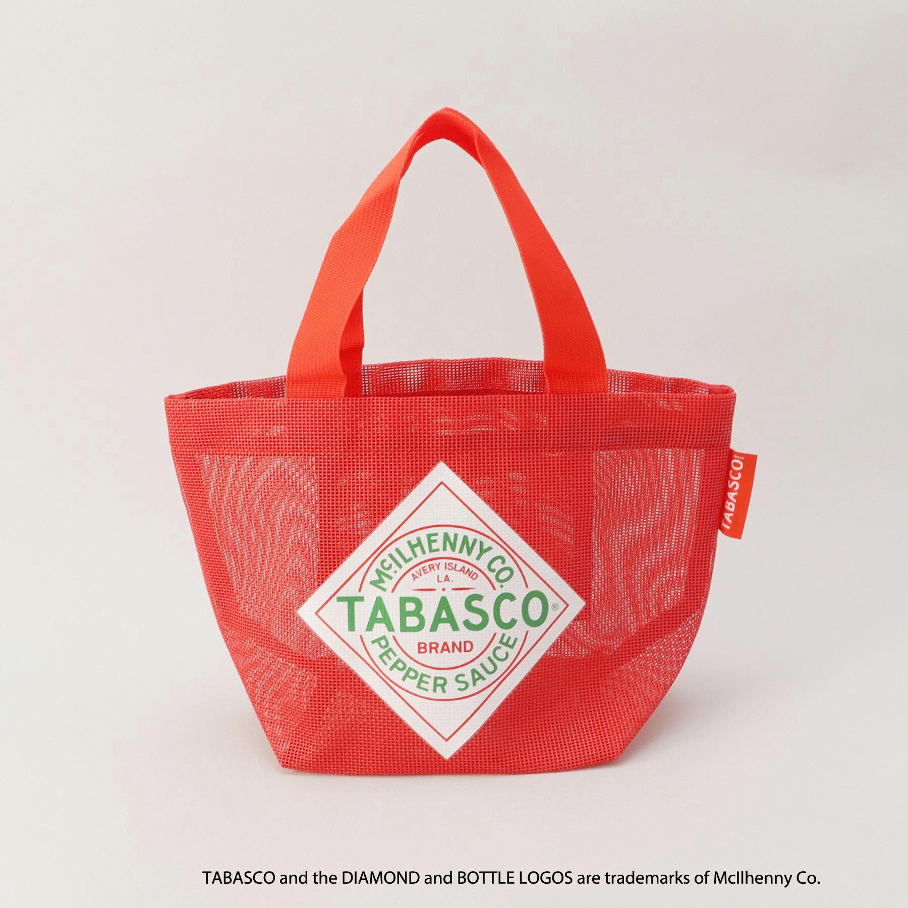 212 KITCHEN STORE「保冷ポーチ付きメッシュトート S RD ＜TABASCO(R) タバスコ＞」|その他|