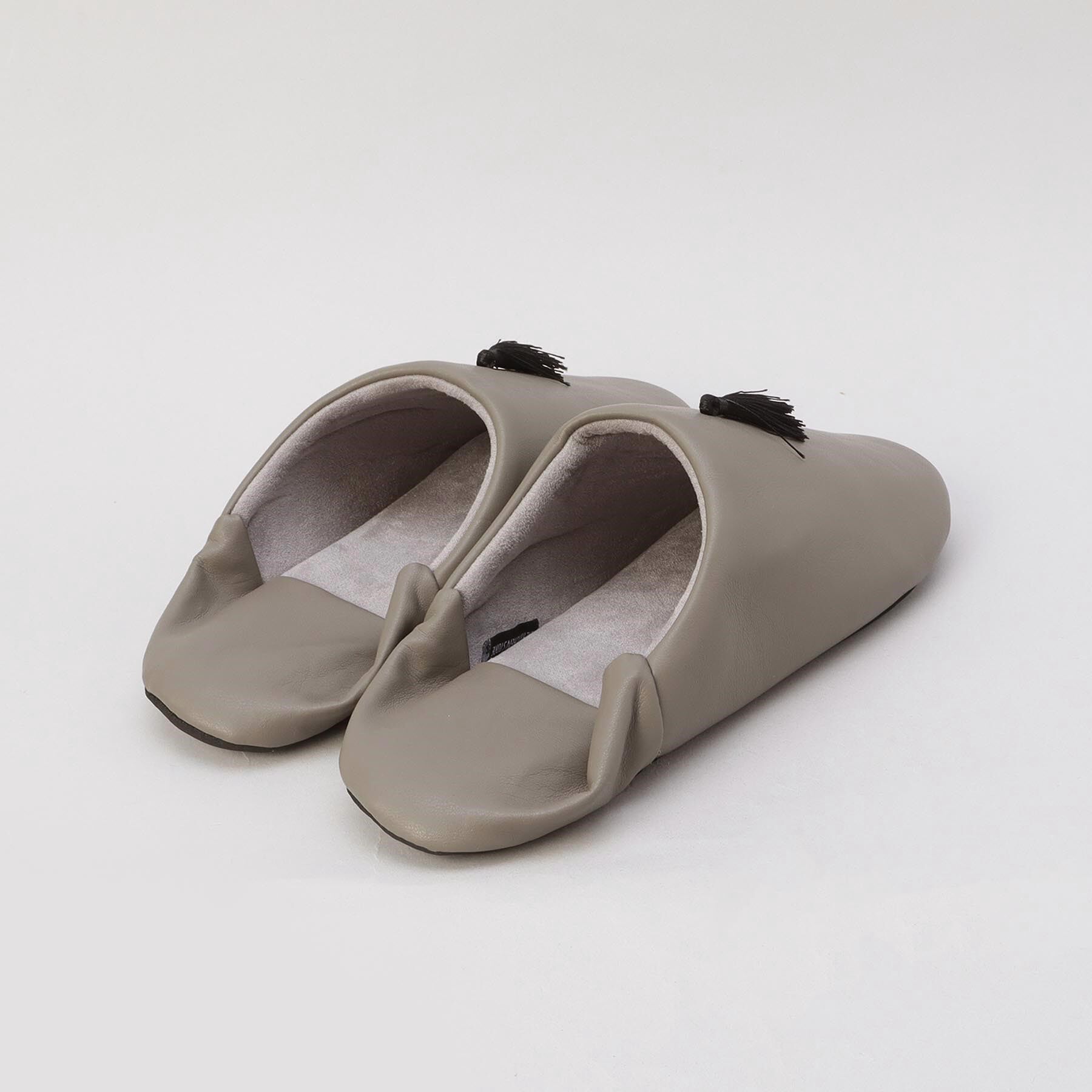 212 KITCHEN STORE「タッセル バブーシュ L GY ＜212Kオリジナル＞」|クッション・クッションカバー|