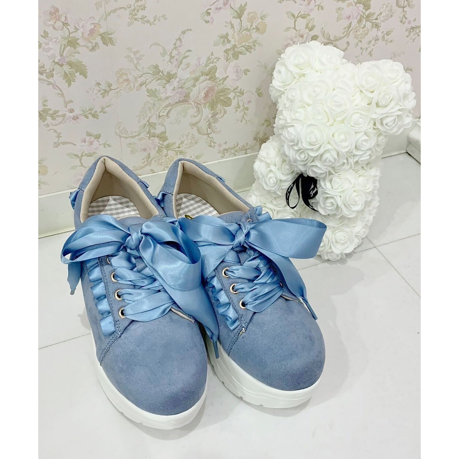 csT&P「厚底フリルスニーカー」|スニーカー|