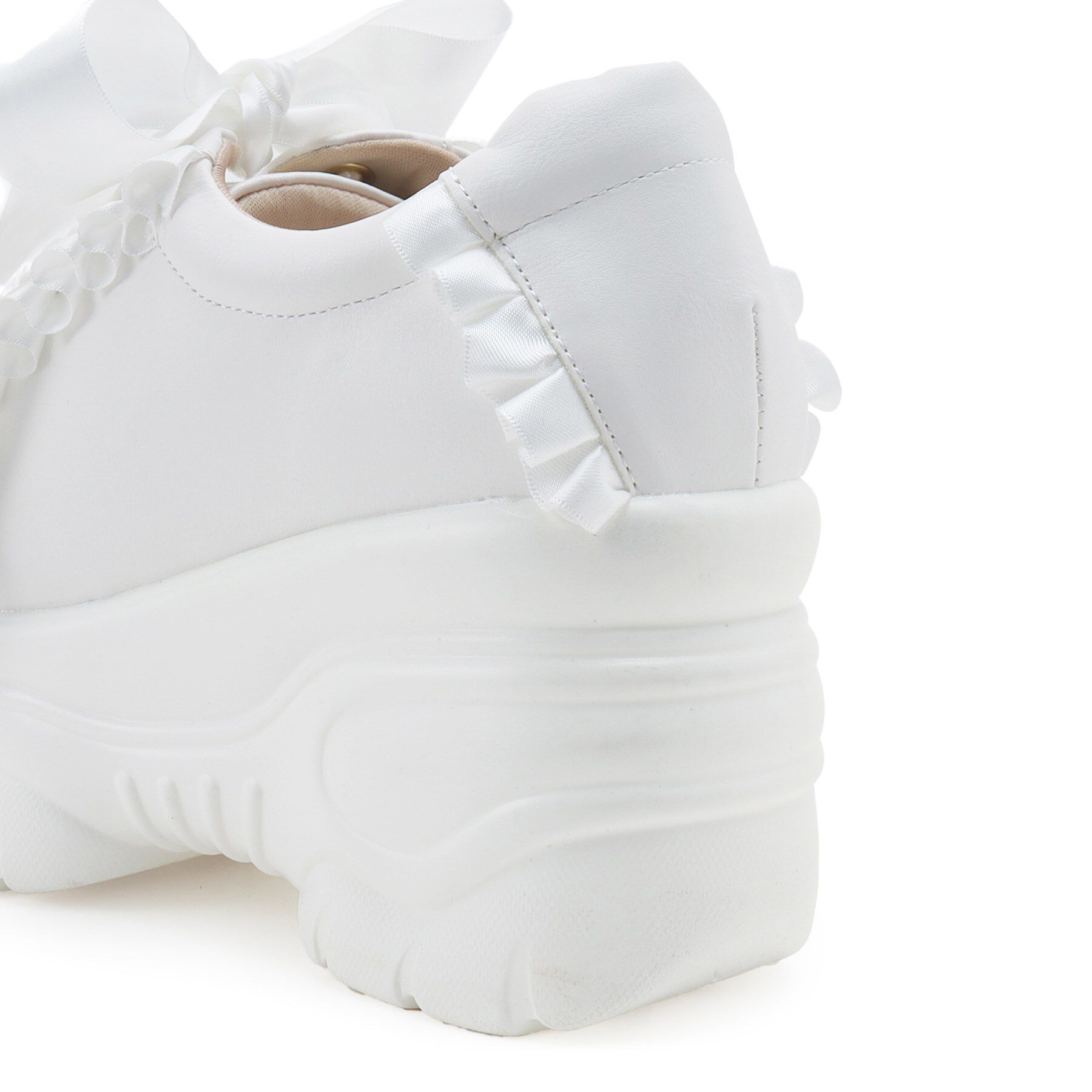 csT&P「厚底フリルスニーカー」|スニーカー|