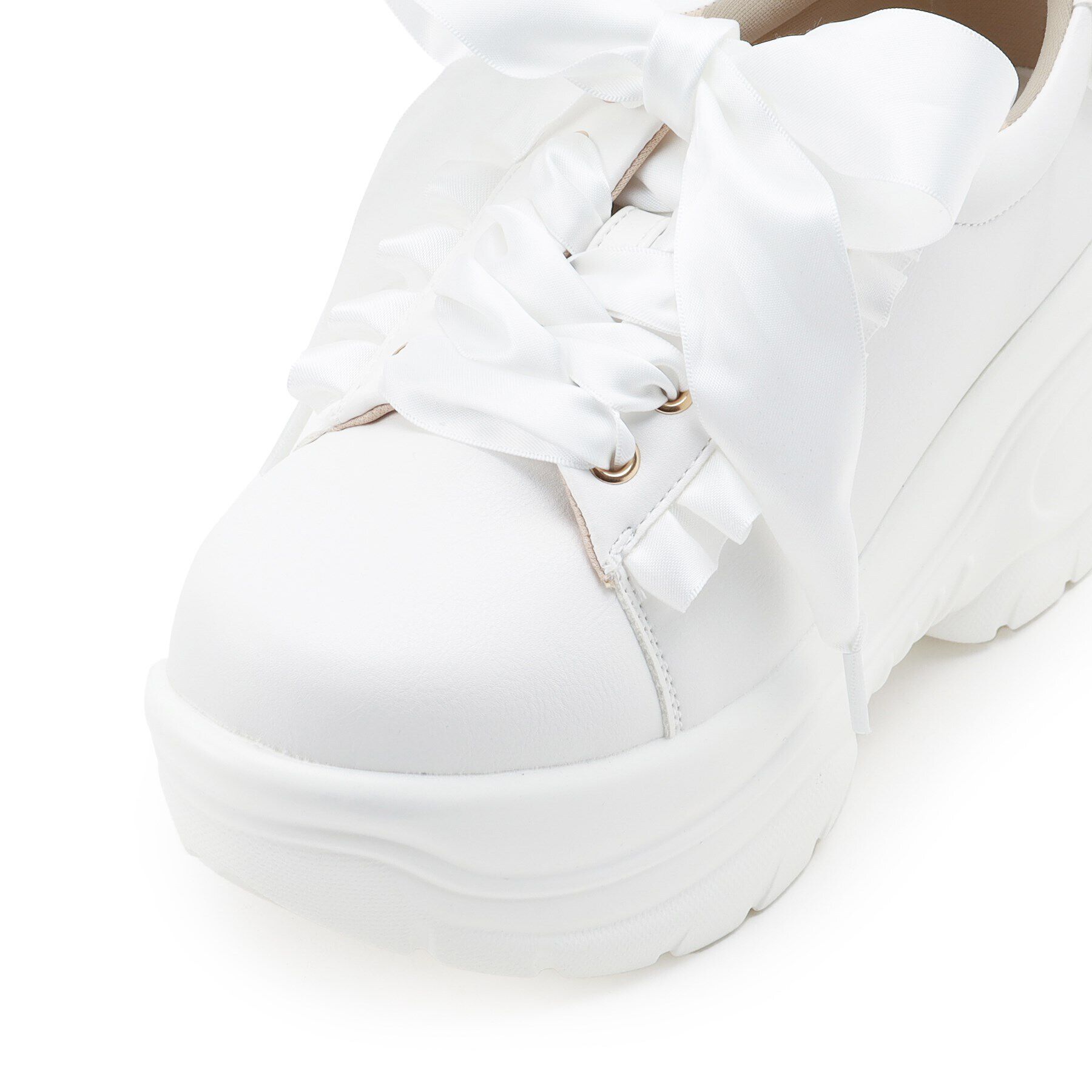 csT&P「厚底フリルスニーカー」|スニーカー|