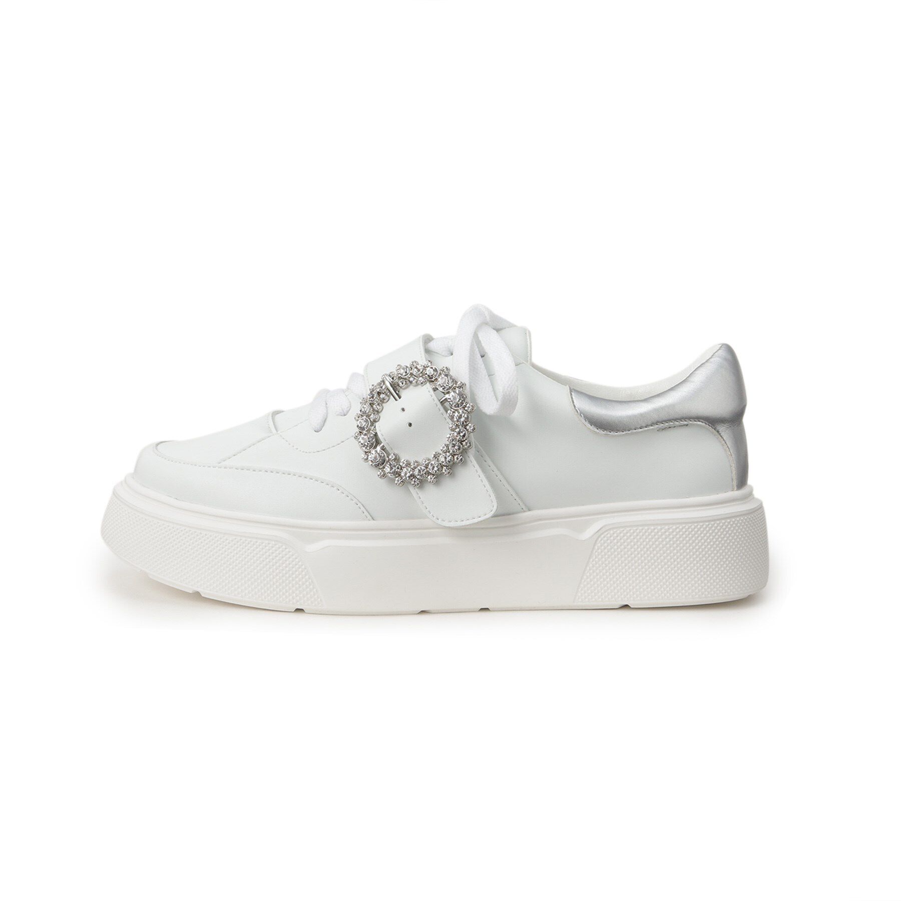 ESPERANZA「ビジューバックルスニーカー」|スニーカー|