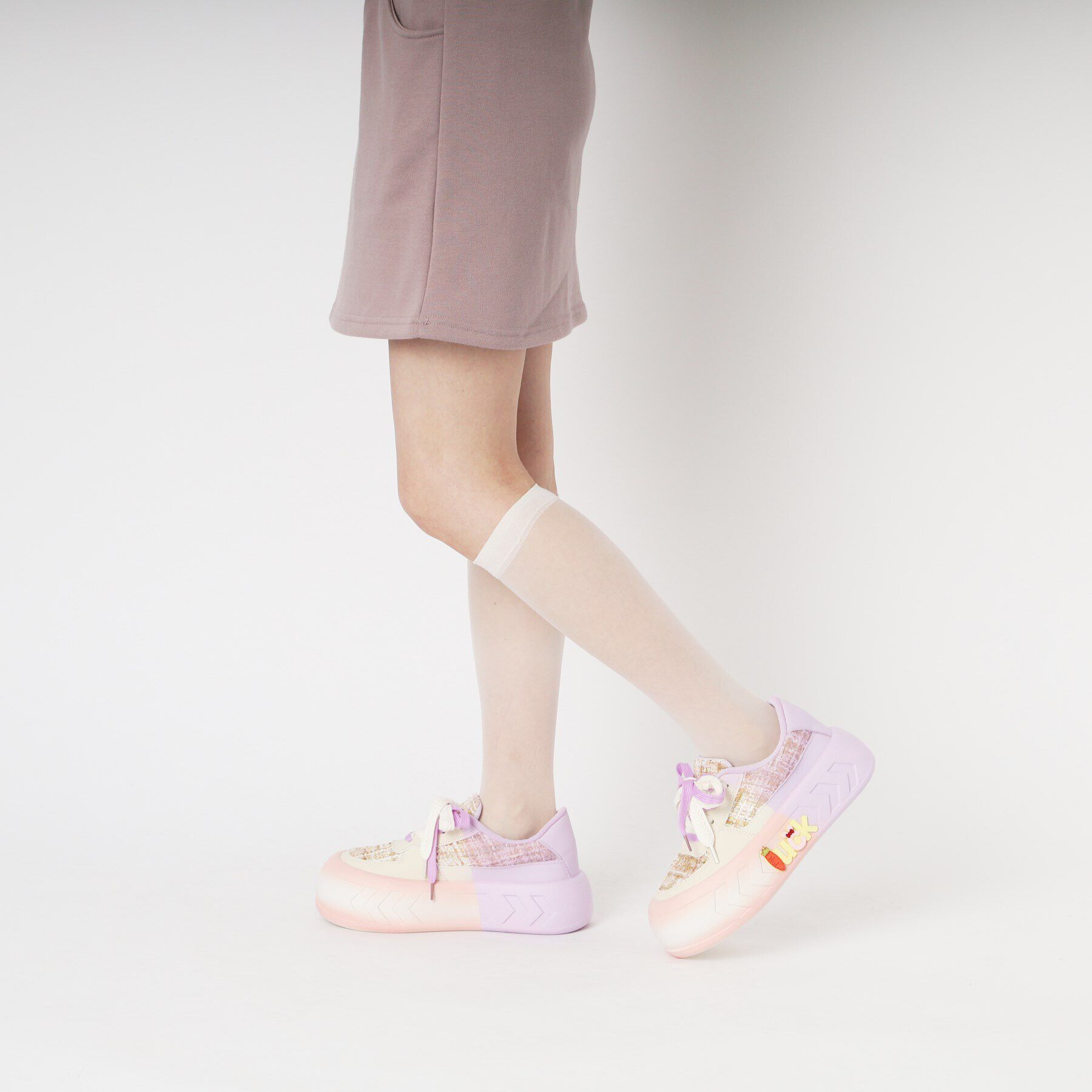 csT&P「夢見るうさぎさんのキャロット厚底スニーカー 24SS」|スニーカー|