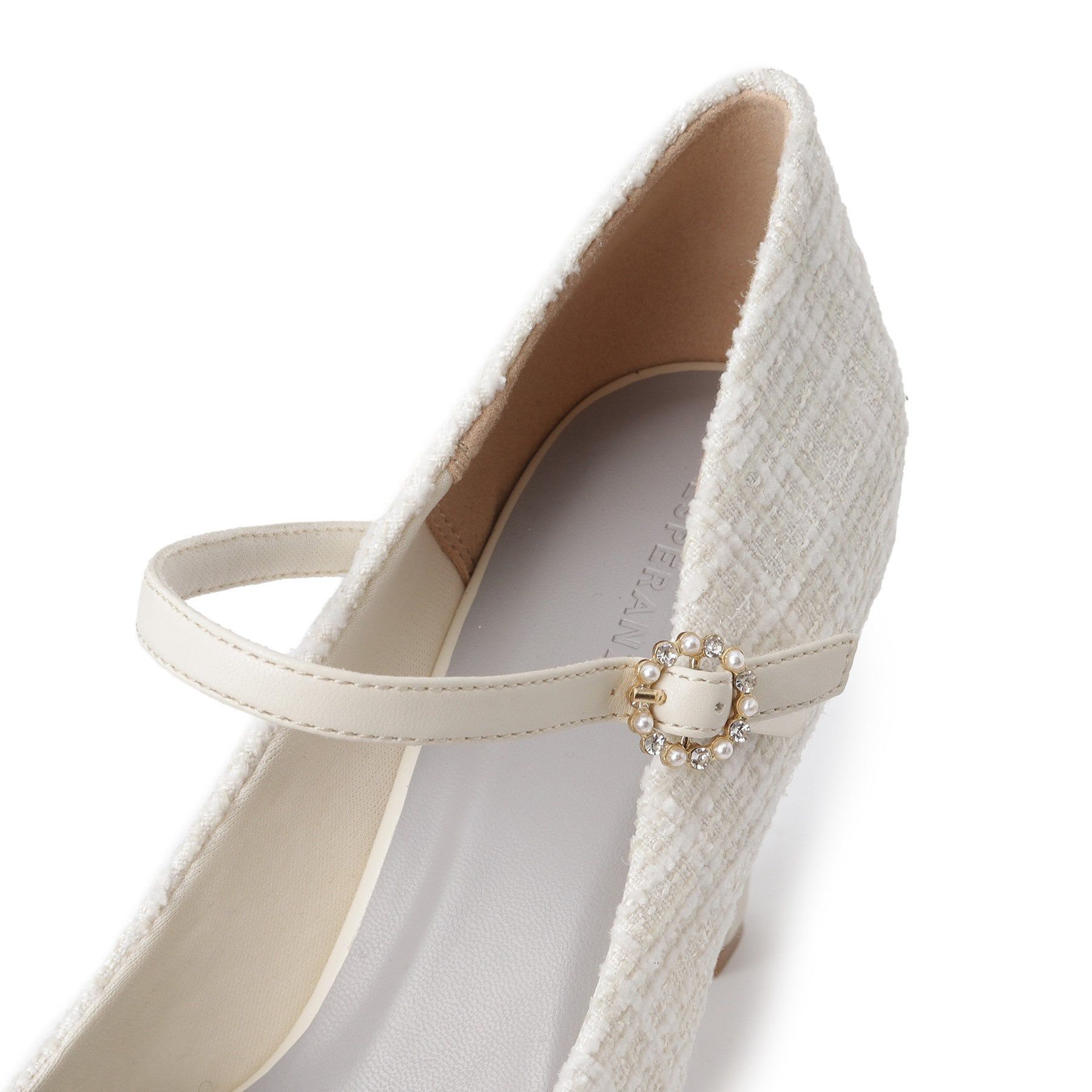 ESPERANZA「スクエアトゥプラットフォームパンプス 結婚式二次会 パーティー24SS」|パンプス|