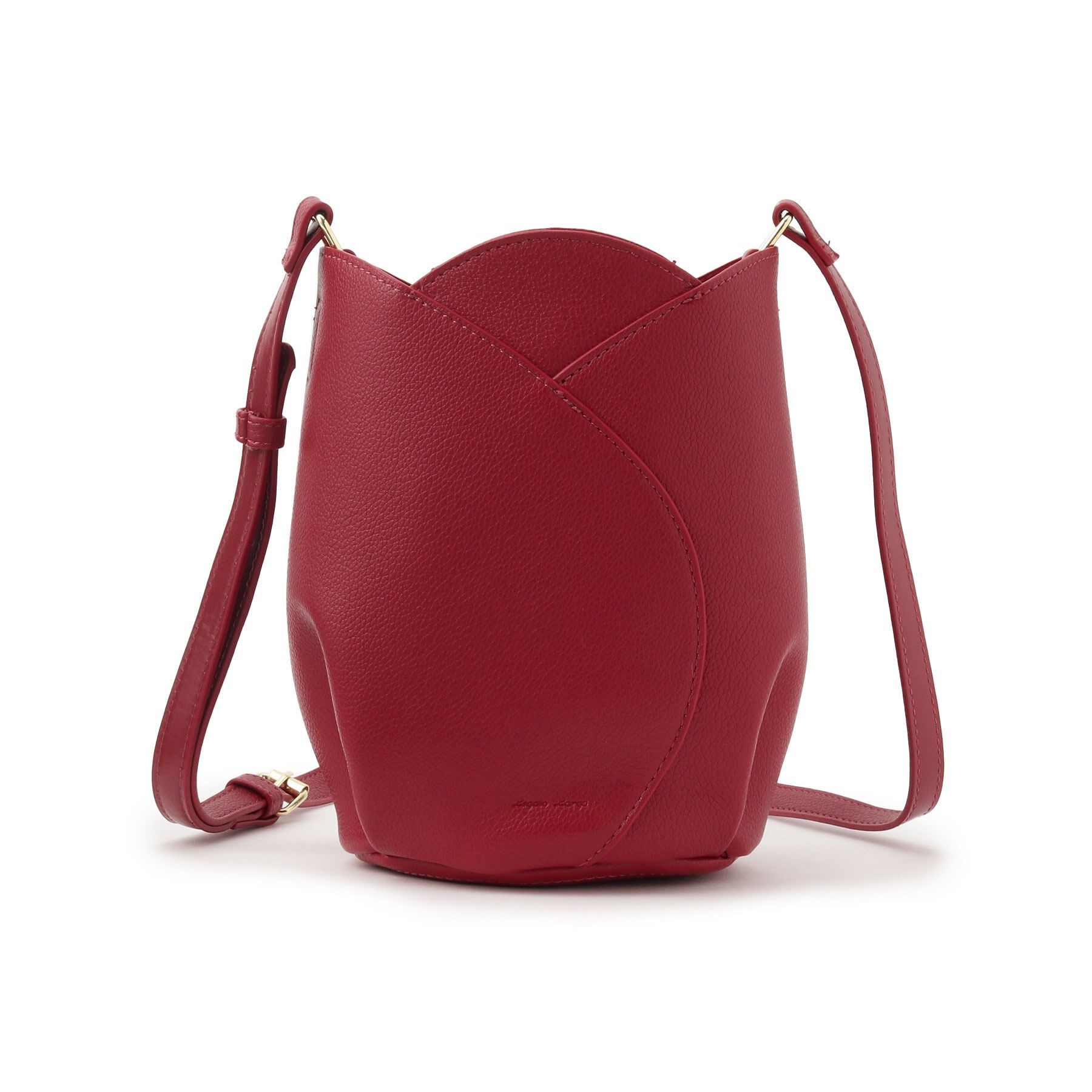 Ober Tashe「チューリップモチーフミニショルダー」|ショルダー・メッセンジャー|ﾚｯﾄﾞ(062)