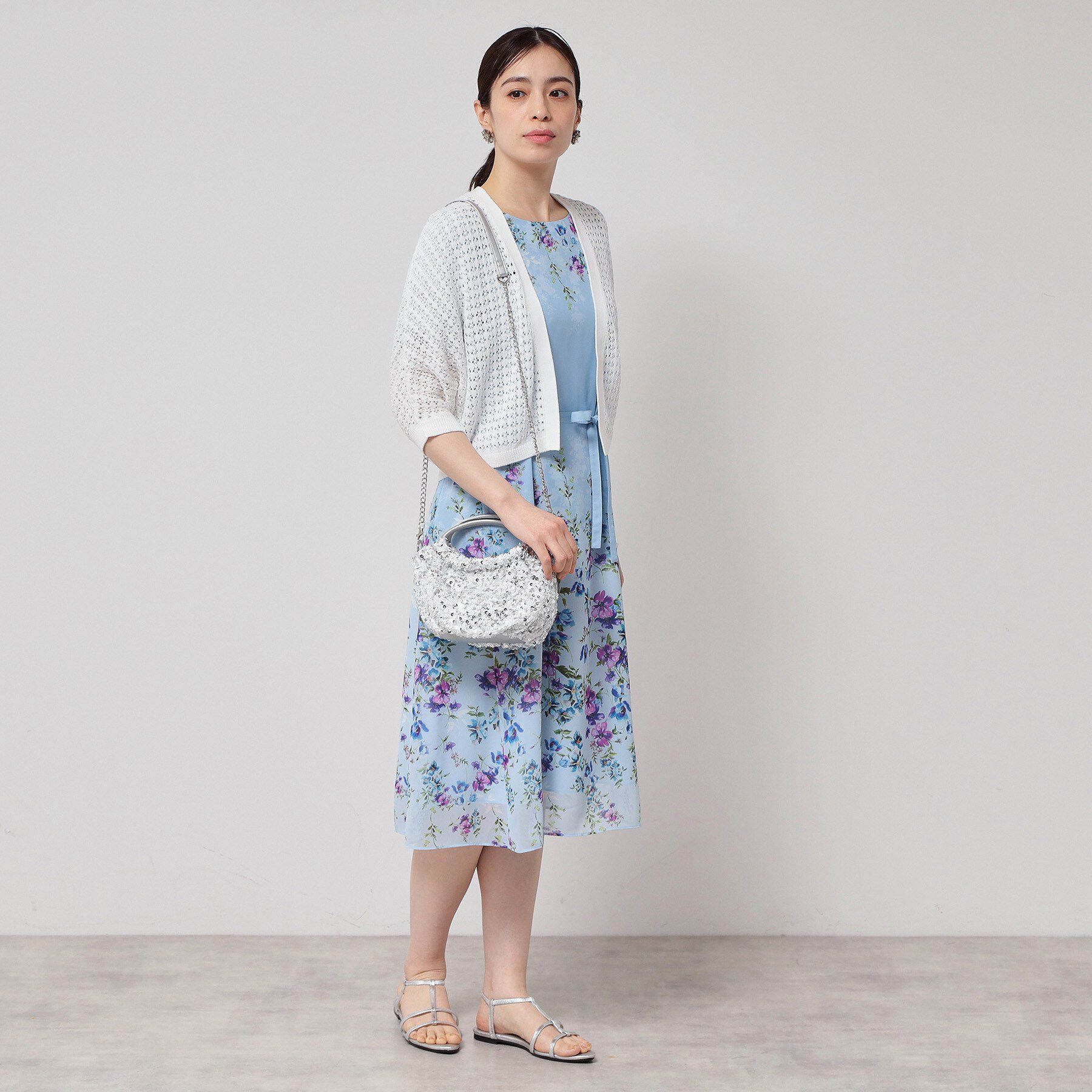 SunaUna「【華やか／スパンコール】丸形バッグ」|トートバッグ|