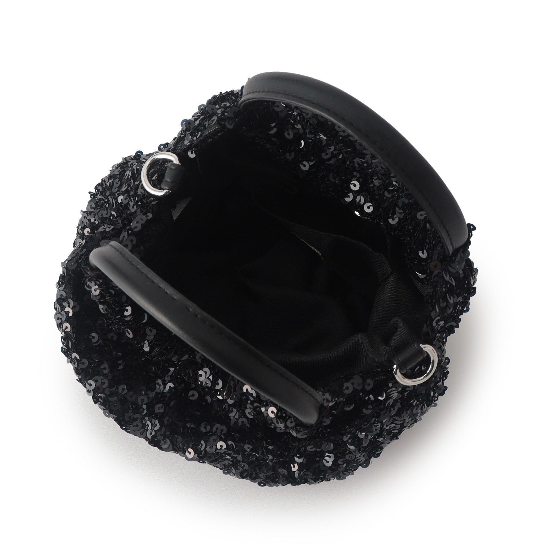 SunaUna「【華やか／スパンコール】丸形バッグ」|トートバッグ|