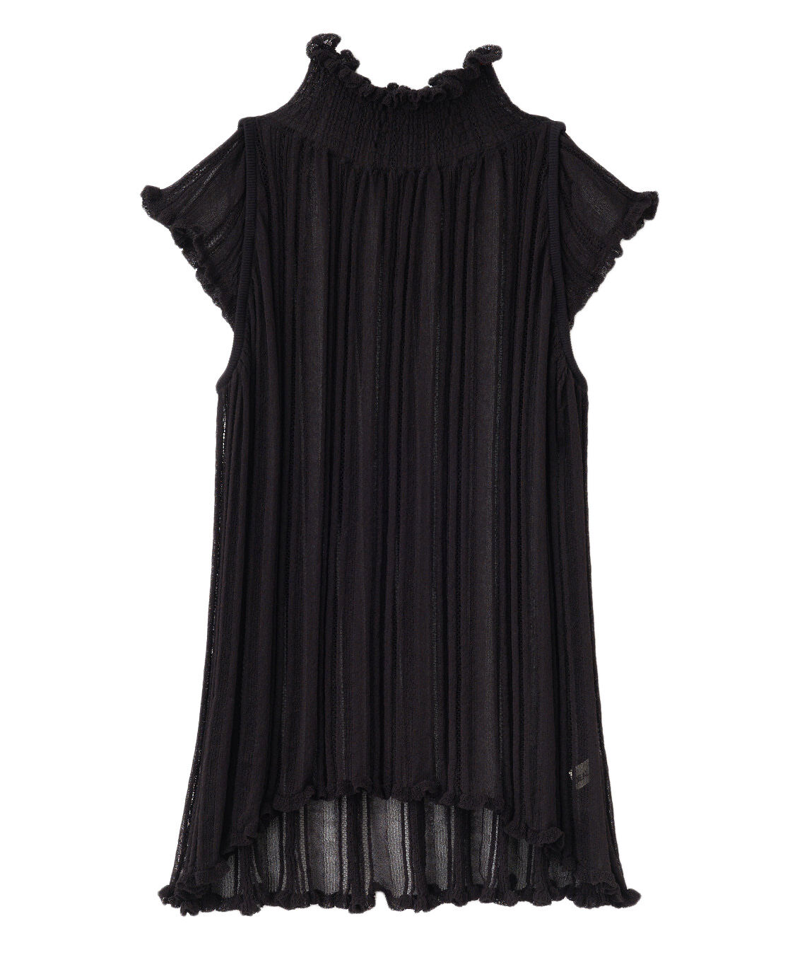 COCO DEAL「透かし編みニットチュニック」|ニット・セーター|