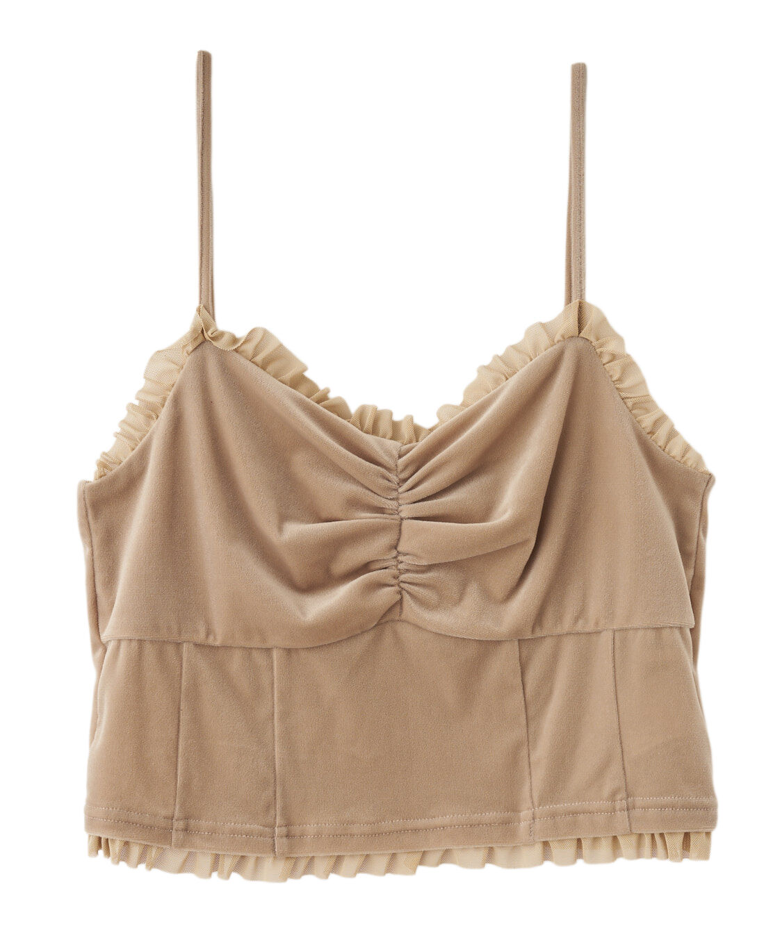 COCO DEAL「ベロアビスチェキャミソール」|キャミソール|