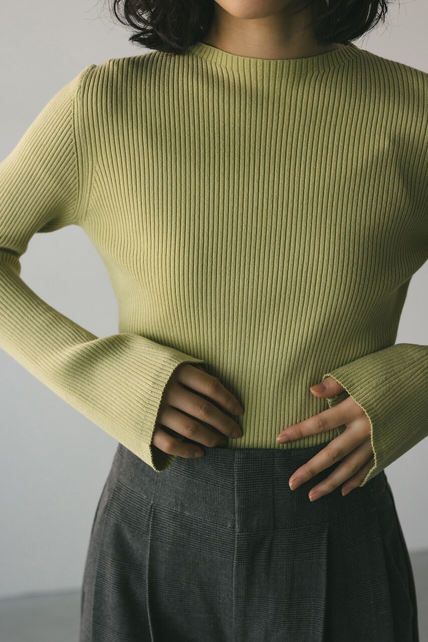 STYLEMIXER「ニュアンスフレアスリーブニット」|ニット・セーター|