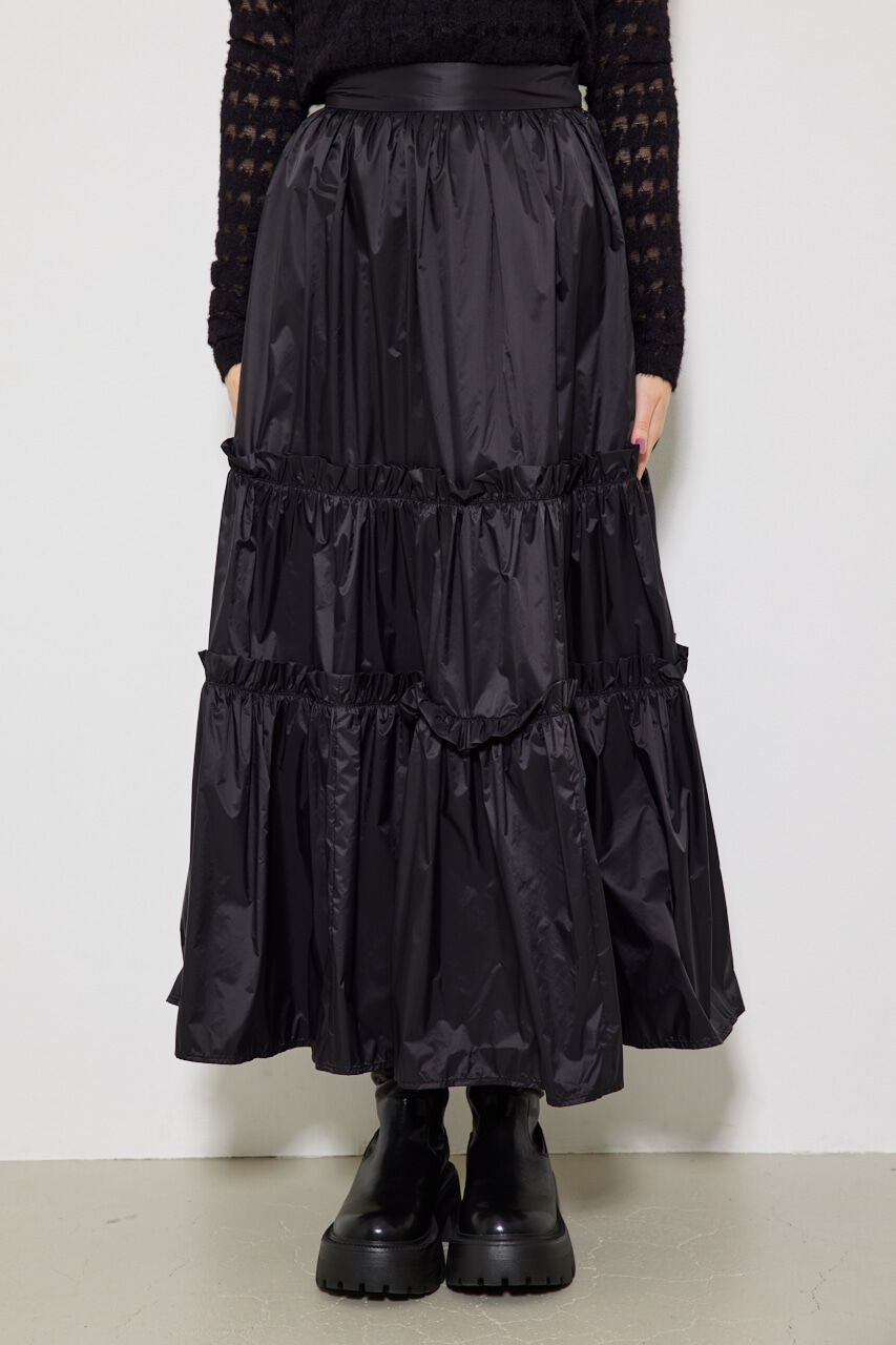 rienda「シャイニーティアードJ/W SK」|スカート|