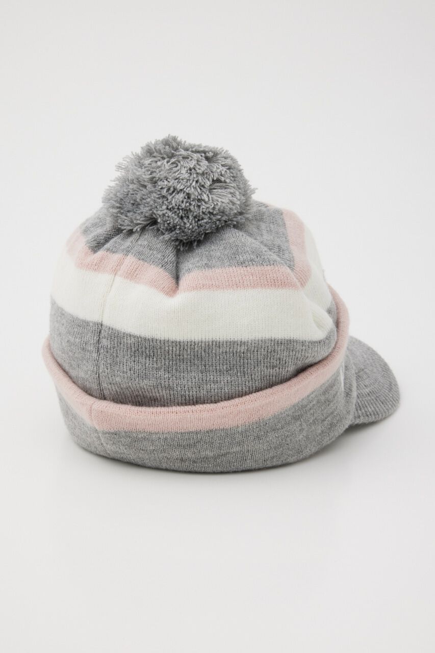 rienda「ボンボンロゴKnit キャップ」|その他|