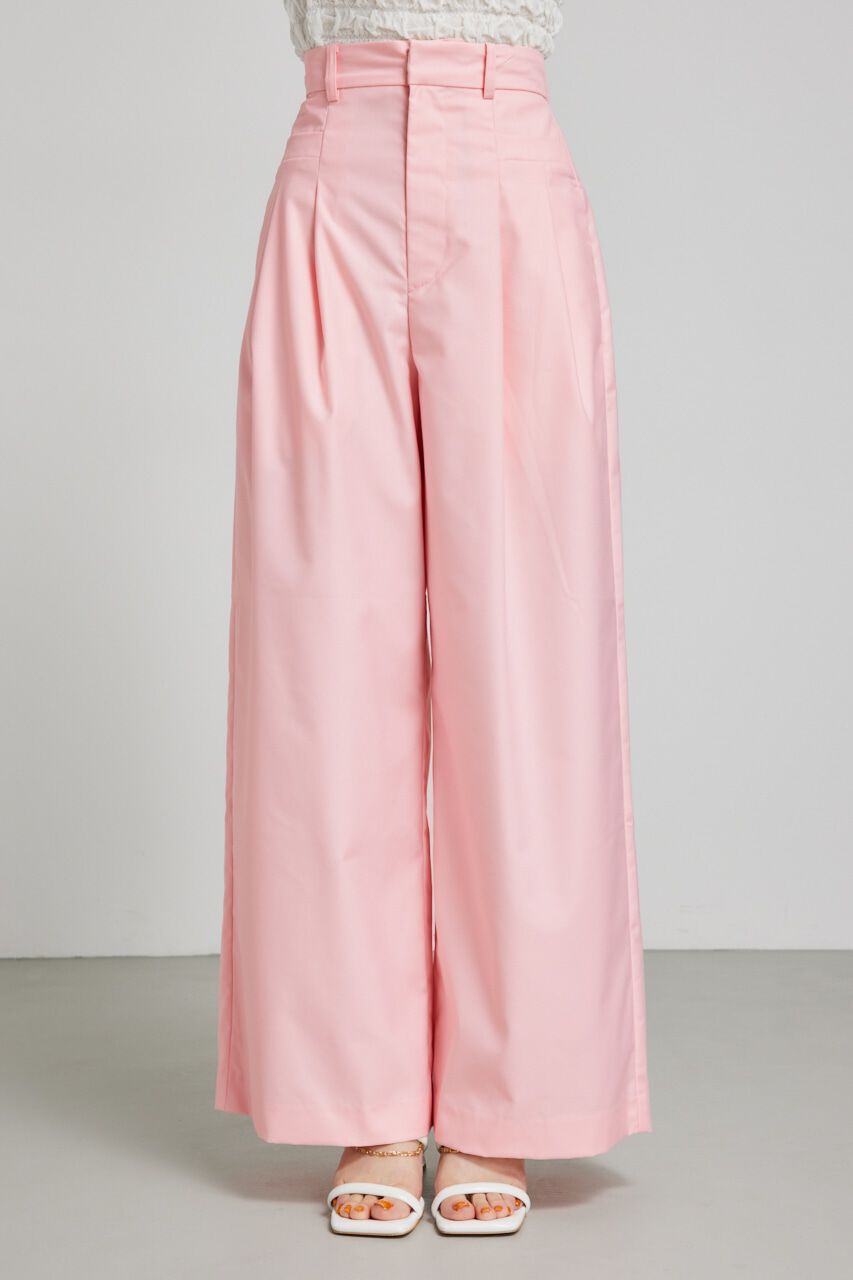 rienda「ポケットデザインタックワイドパンツ」|その他|