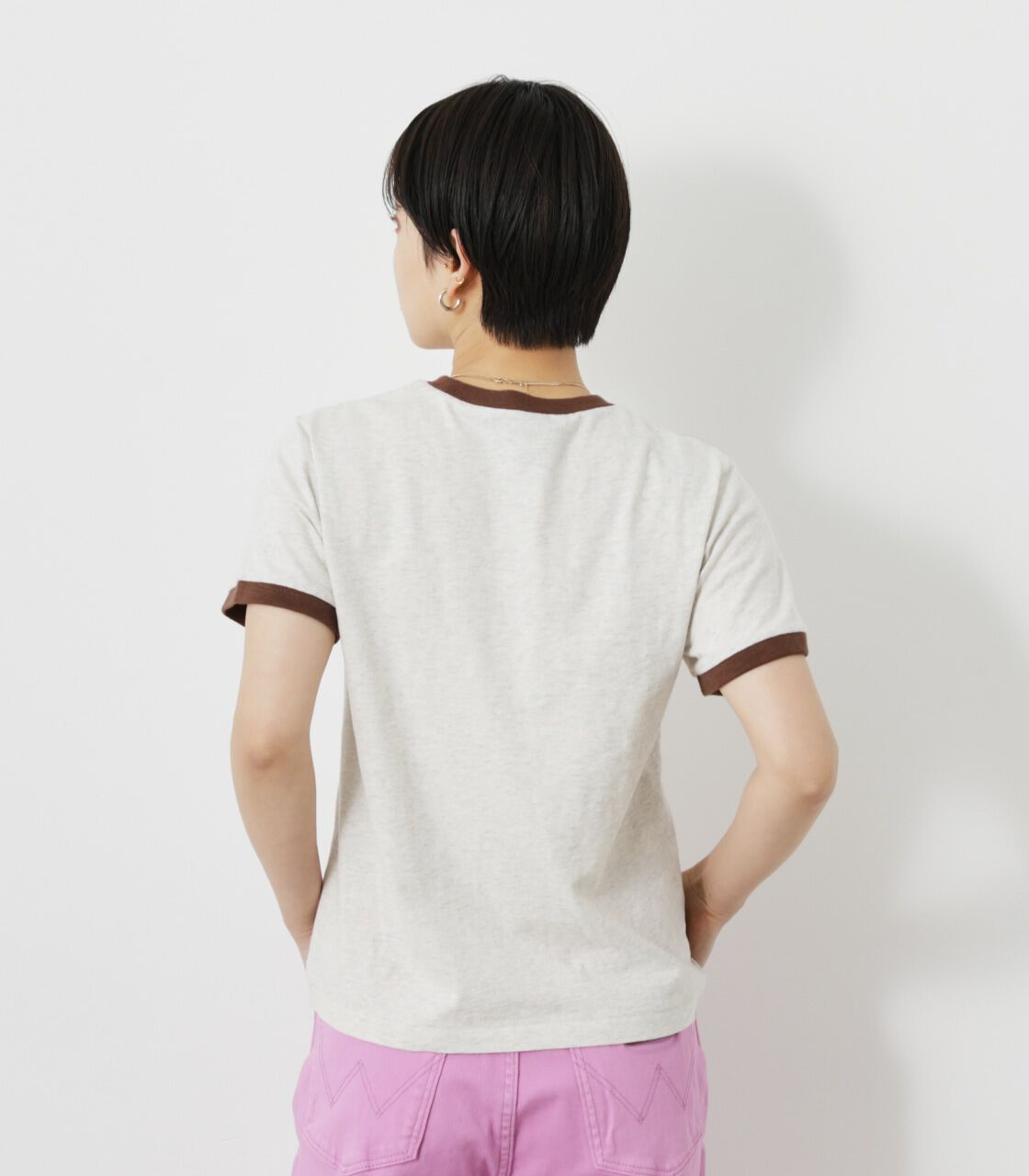 RODEO CROWNS「WranglerリンガーTシャツ」|Tシャツ・カットソー|