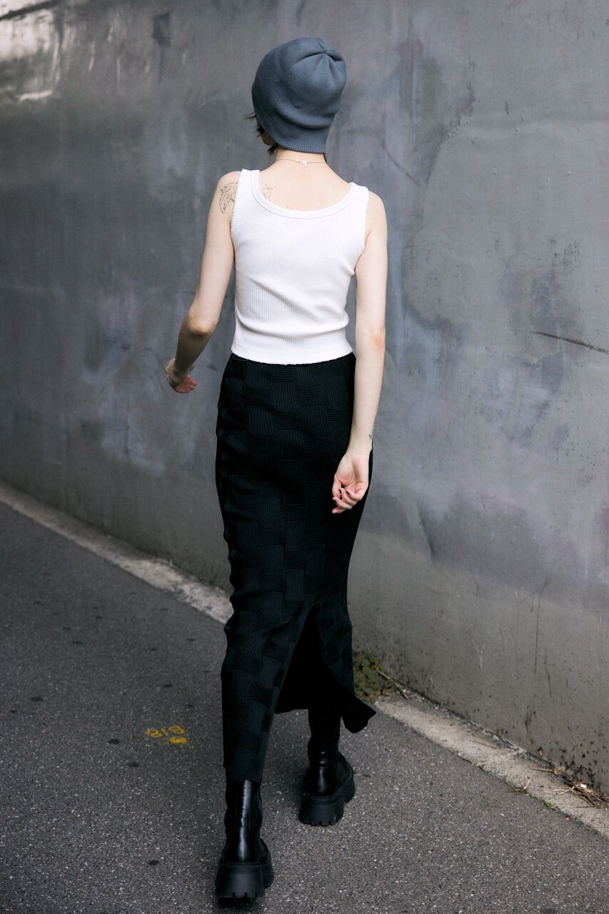 SLY「BACK SLIT KNIT スカート」|スカート|