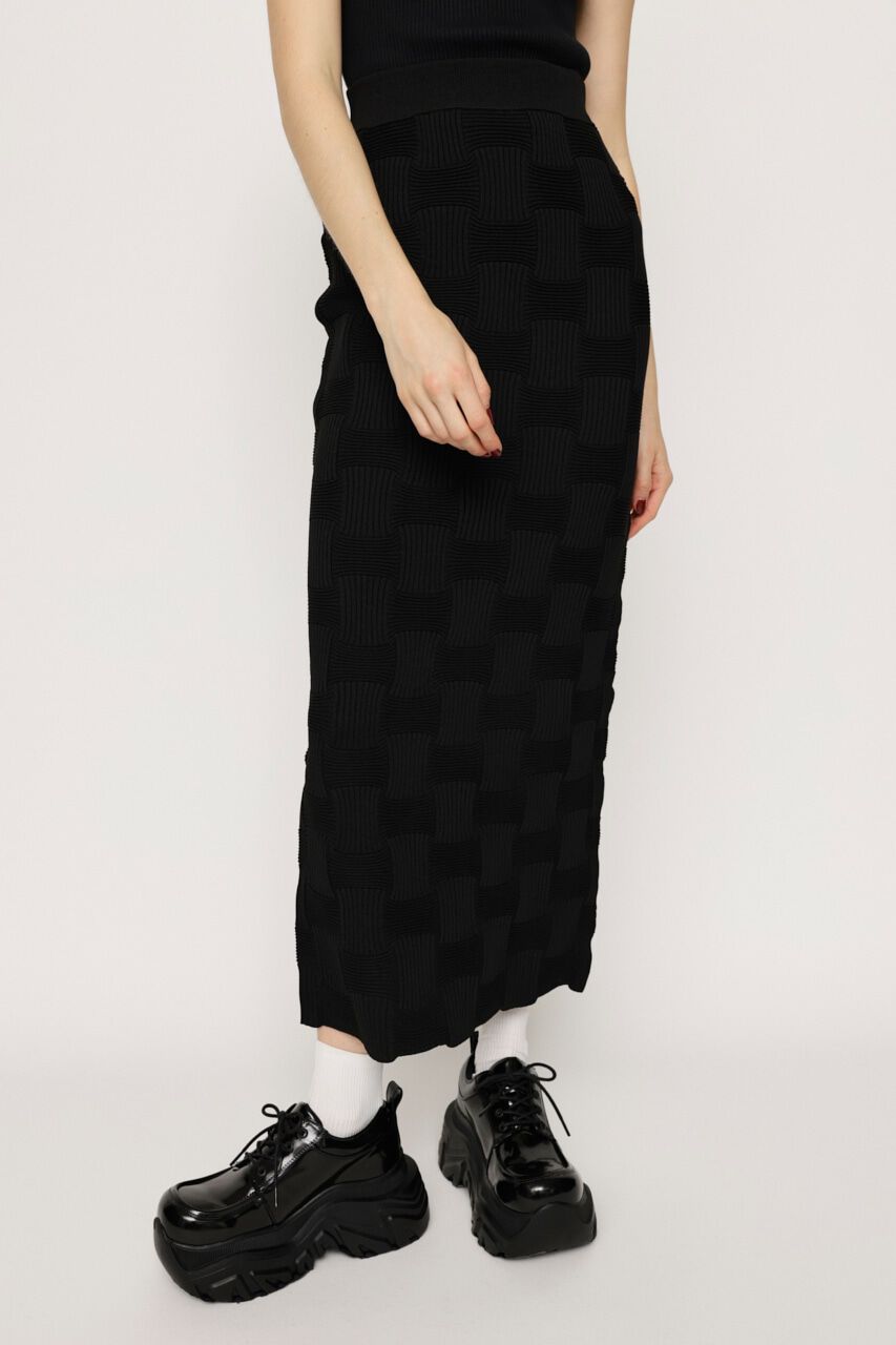 SLY「BACK SLIT KNIT スカート」|スカート|