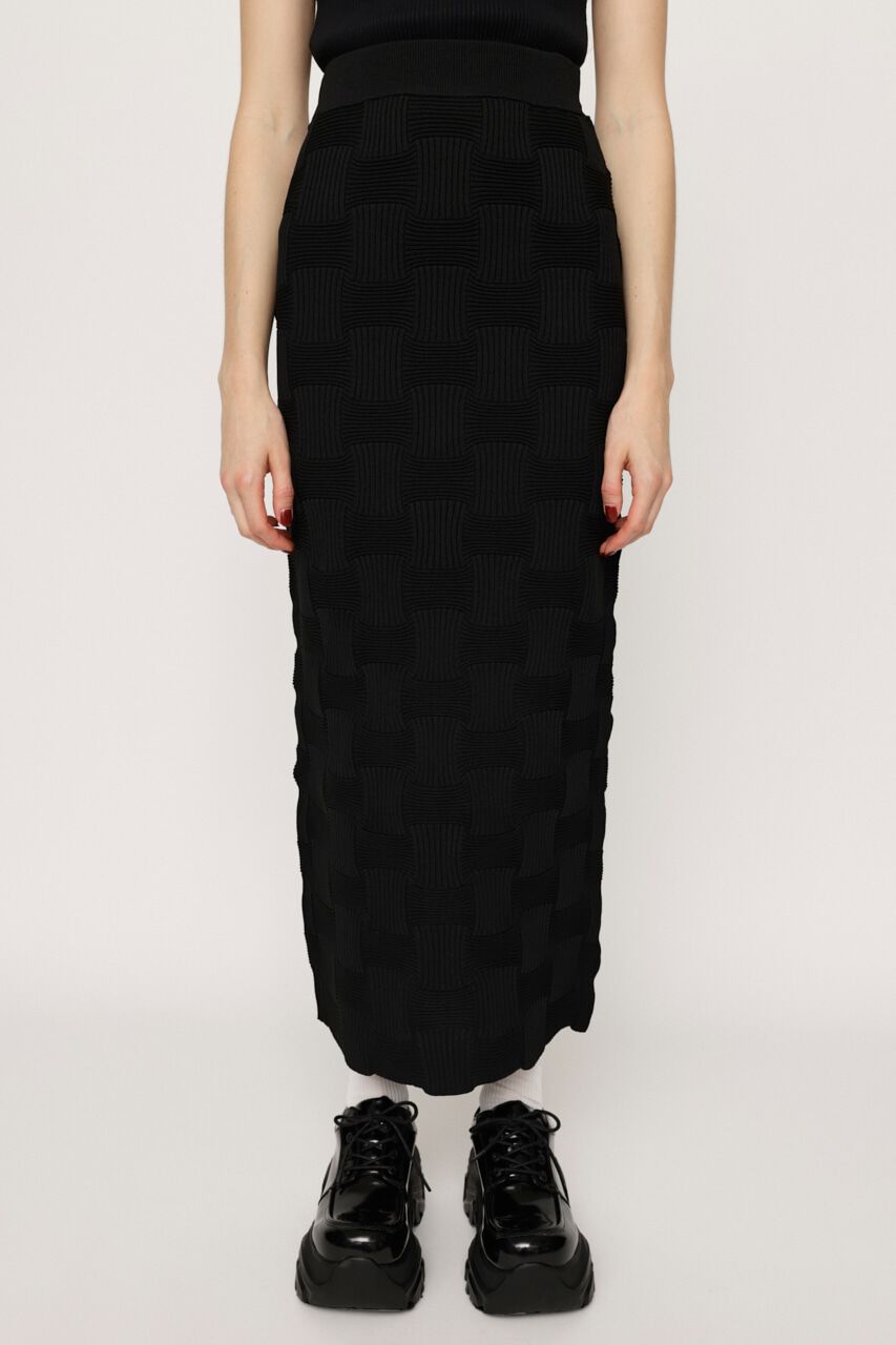 SLY「BACK SLIT KNIT スカート」|スカート|