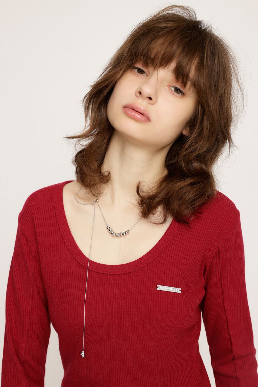 SLY「METAL BEADS LONG ネックレス」|ネックレス|