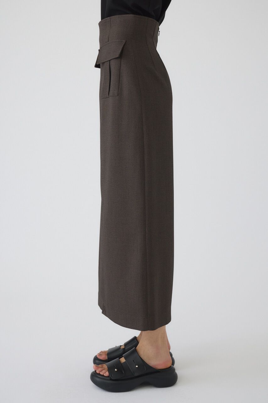 RIM.ARK 「Tweed high waist cargo SK」|スカート|