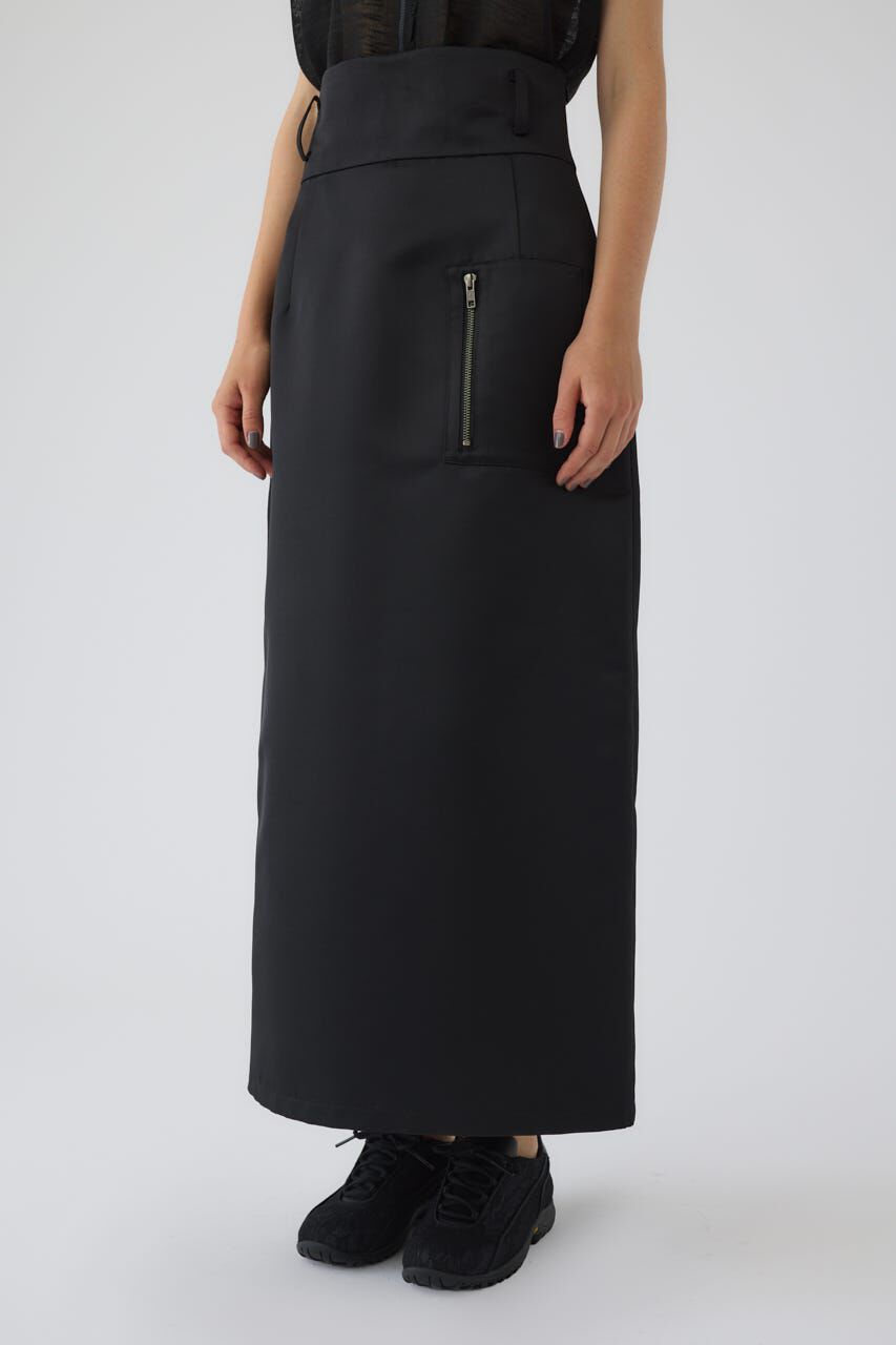 RIM.ARK 「Zip pocket SK」|スカート|BLK