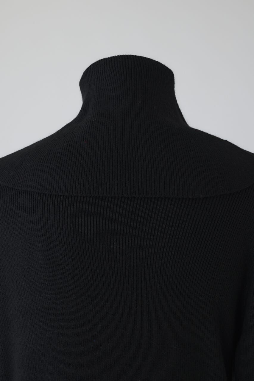 RIM.ARK 「Long high collar knit dress」|ワンピース|