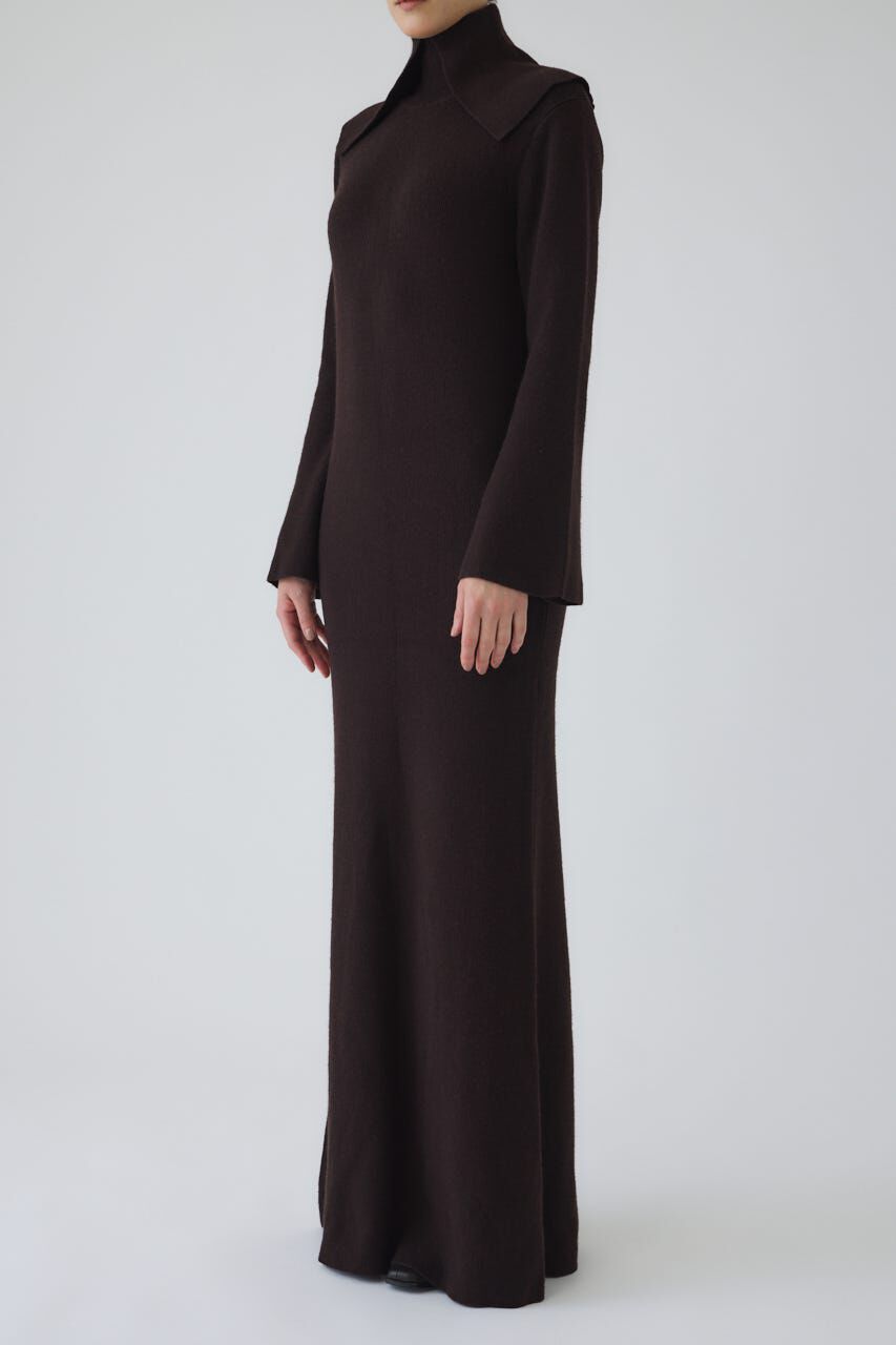 RIM.ARK 「Long high collar knit dress」|ワンピース|