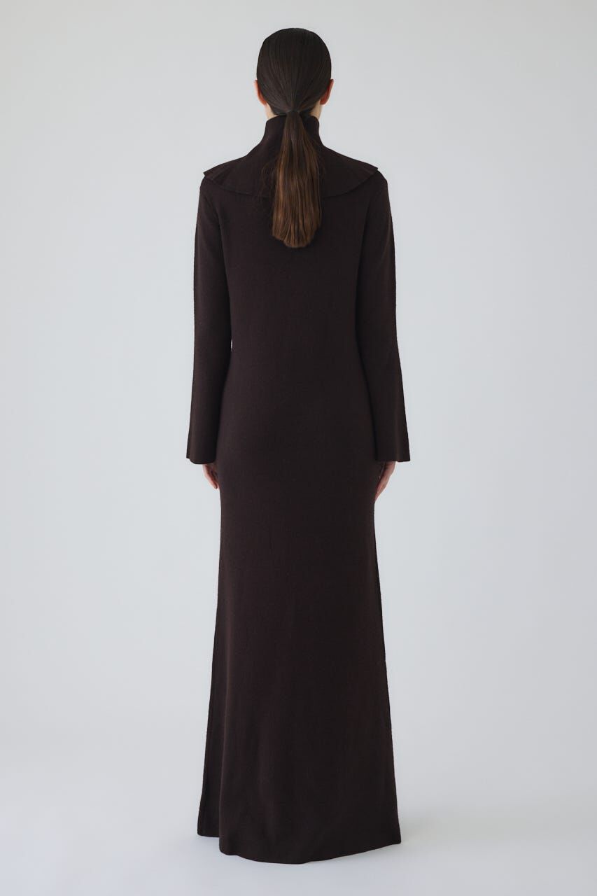 RIM.ARK 「Long high collar knit dress」|ワンピース|