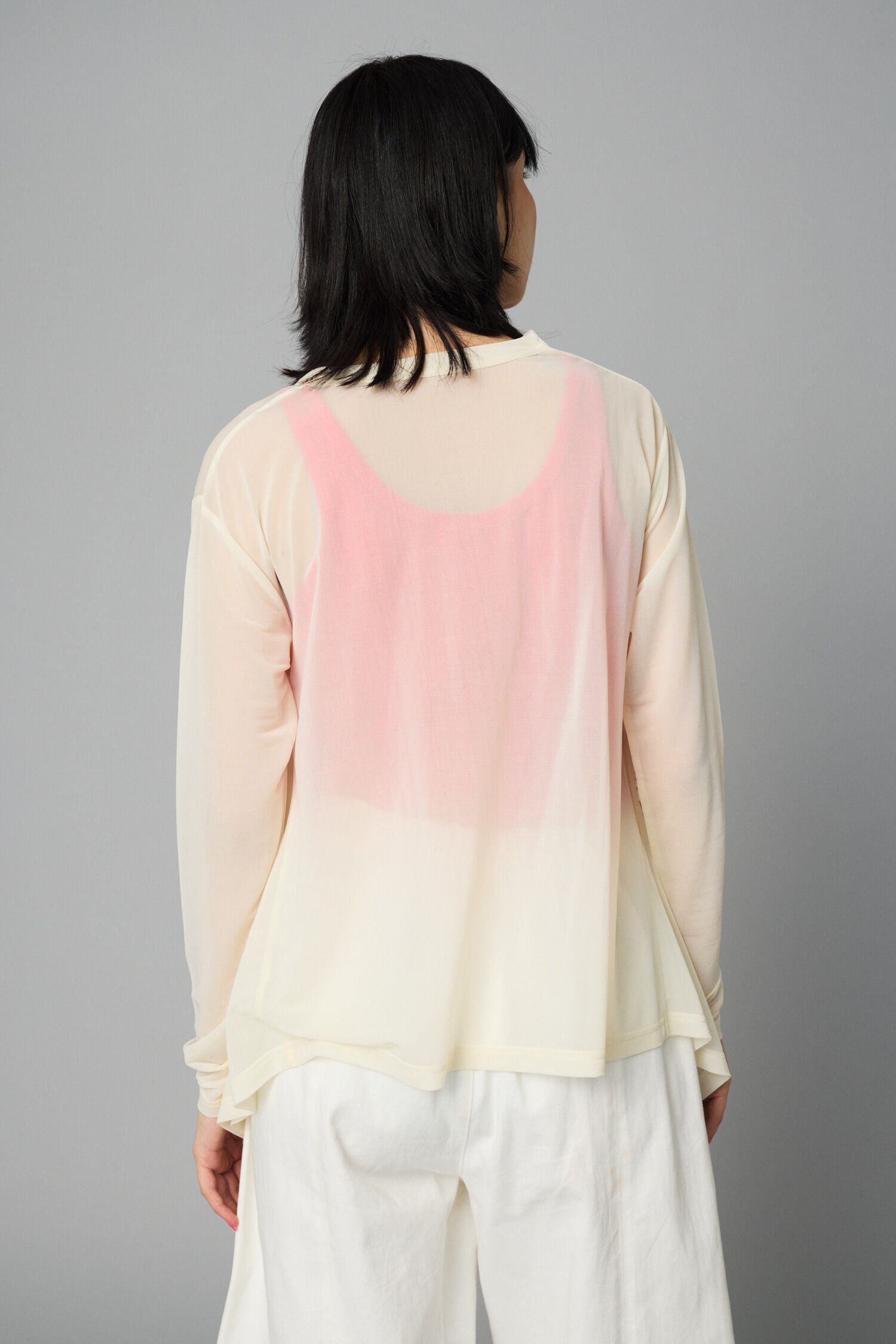 HeRIN.CYE「Sheer squid tops」|Tシャツ・カットソー|