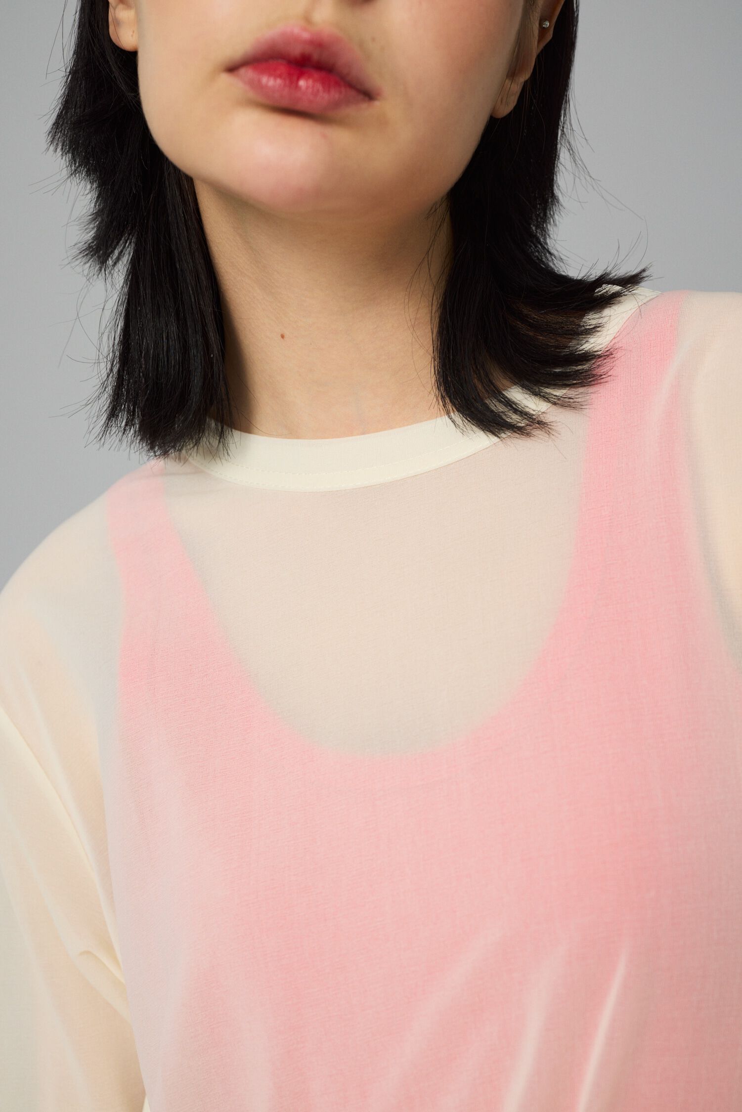 HeRIN.CYE「Sheer squid tops」|Tシャツ・カットソー|