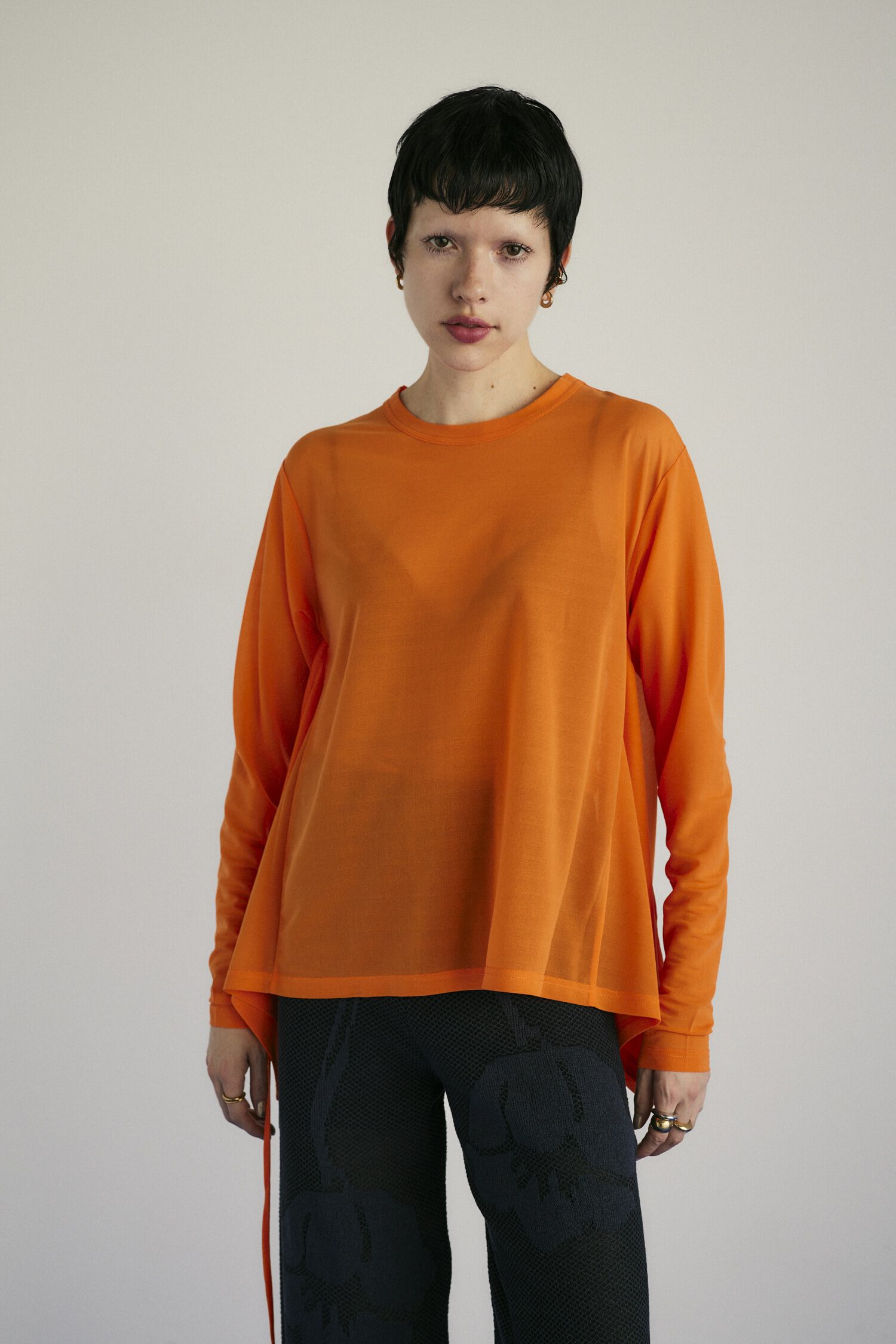 HeRIN.CYE「Sheer squid tops」|Tシャツ・カットソー|ORG