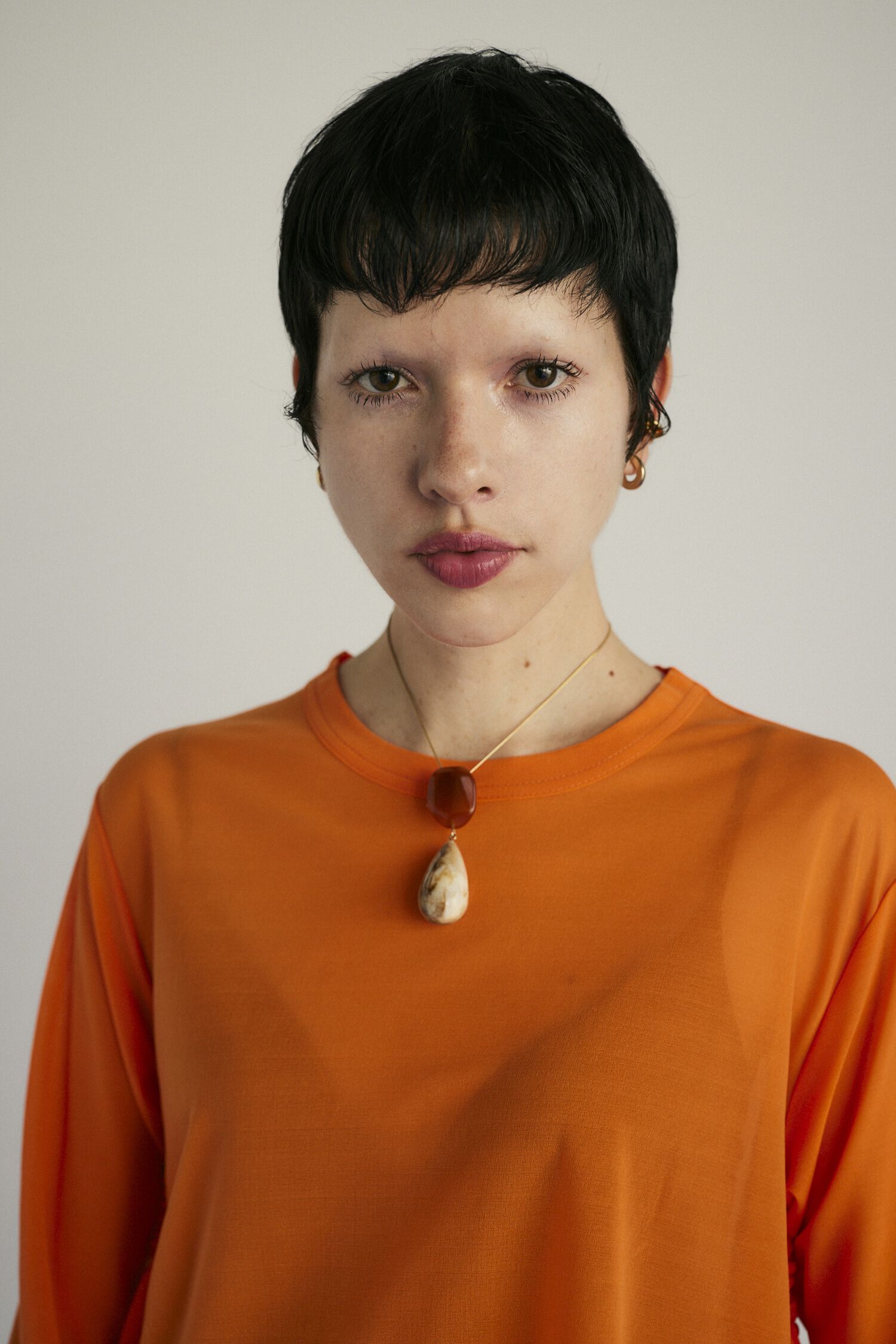 HeRIN.CYE「Sheer squid tops」|Tシャツ・カットソー|