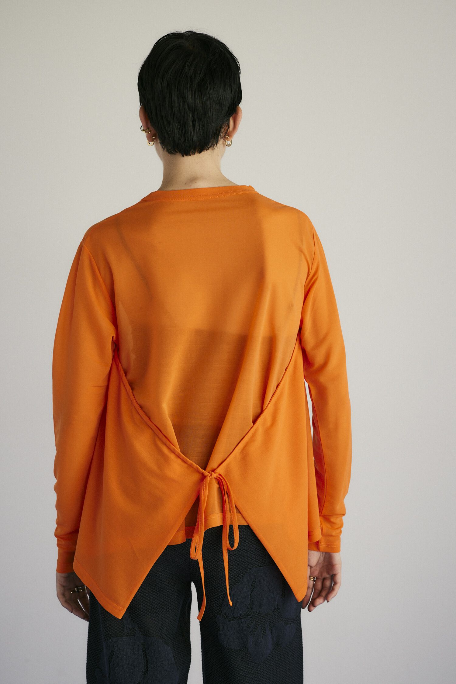 HeRIN.CYE「Sheer squid tops」|Tシャツ・カットソー|