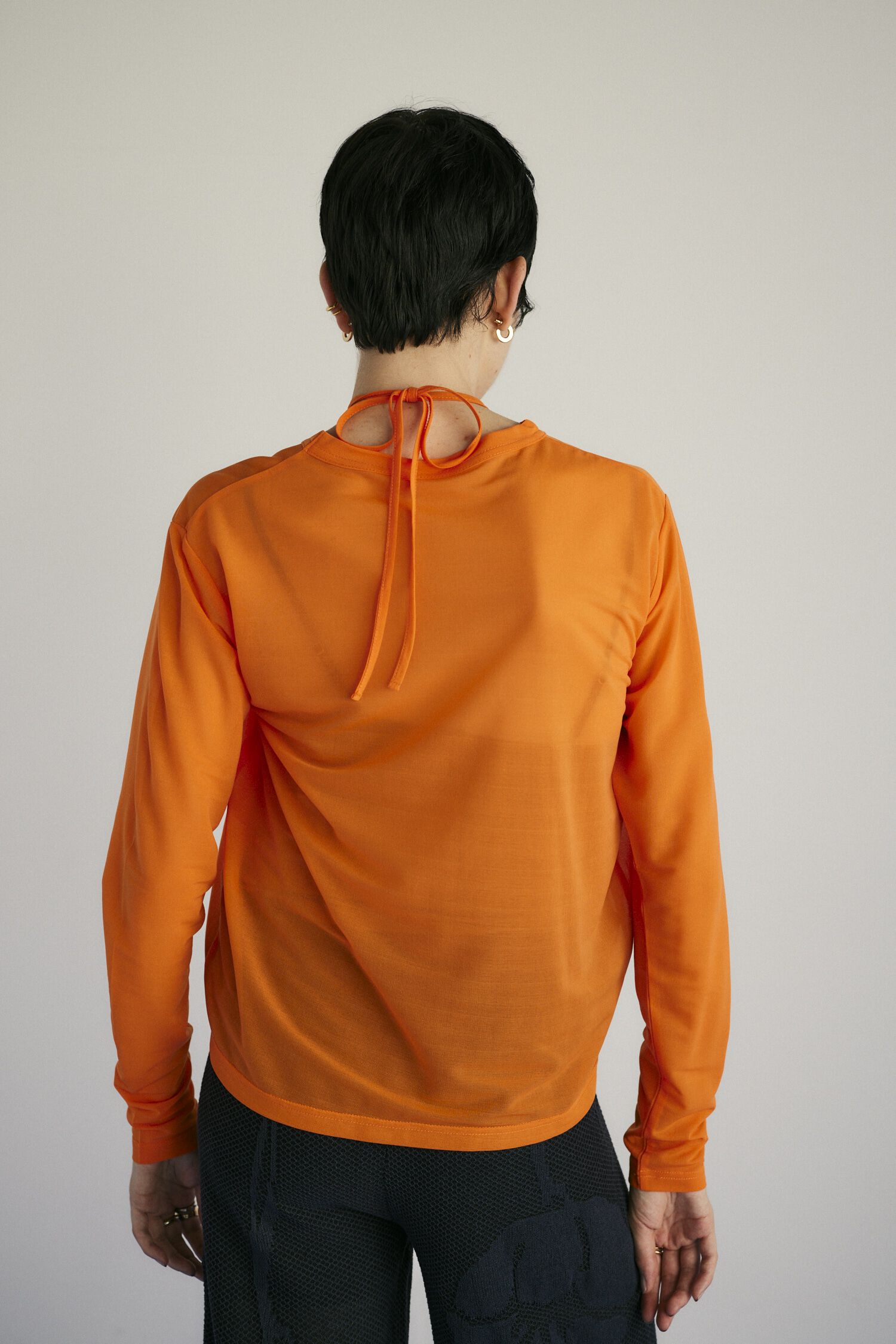 HeRIN.CYE「Sheer squid tops」|Tシャツ・カットソー|