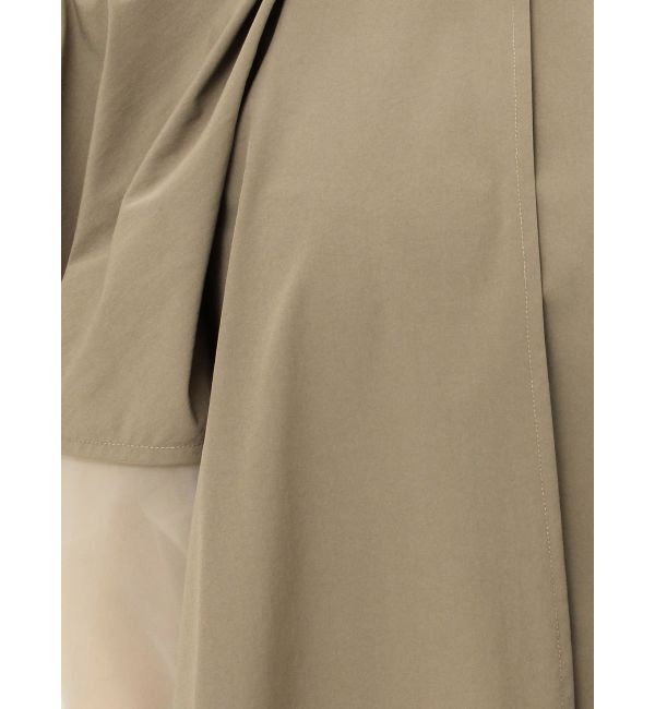 ELENDEEK「HALF ORGANZA SLEEVE BL」|シャツ・ブラウス|