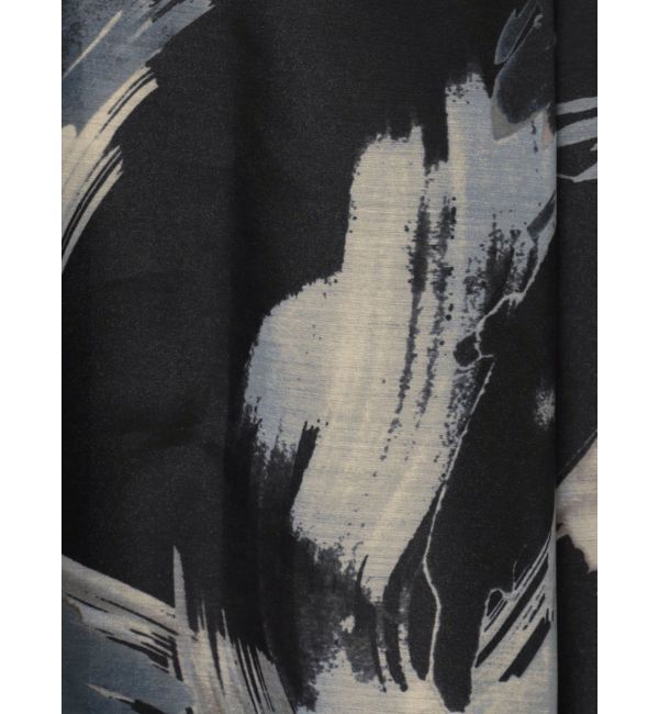 ELENDEEK「PAINTING PATTERN FLARE SK」|スカート|