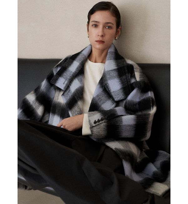 ELENDEEK「STAND COLLAR SHORT CT」|チェスターコート|