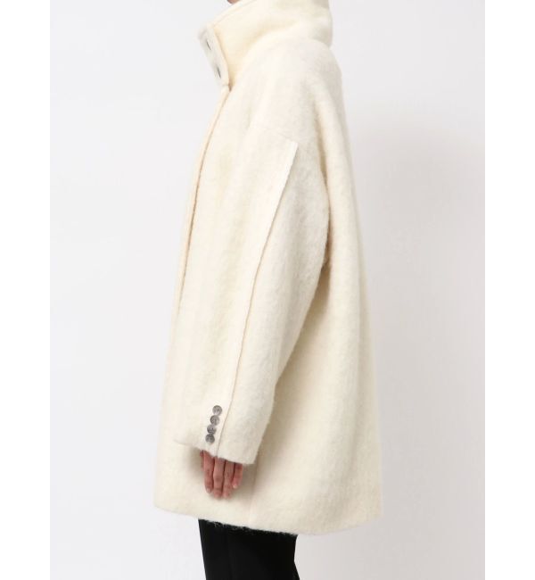 ELENDEEK「STAND COLLAR SHORT CT」|チェスターコート|