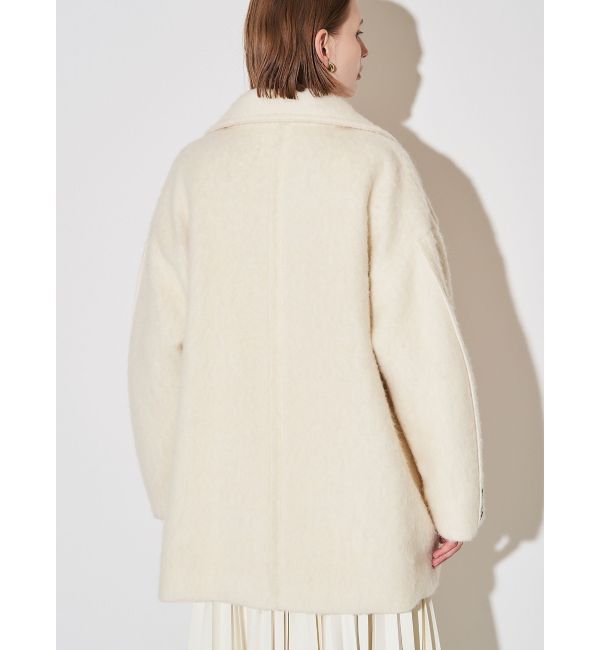 ELENDEEK「STAND COLLAR SHORT CT」|チェスターコート|