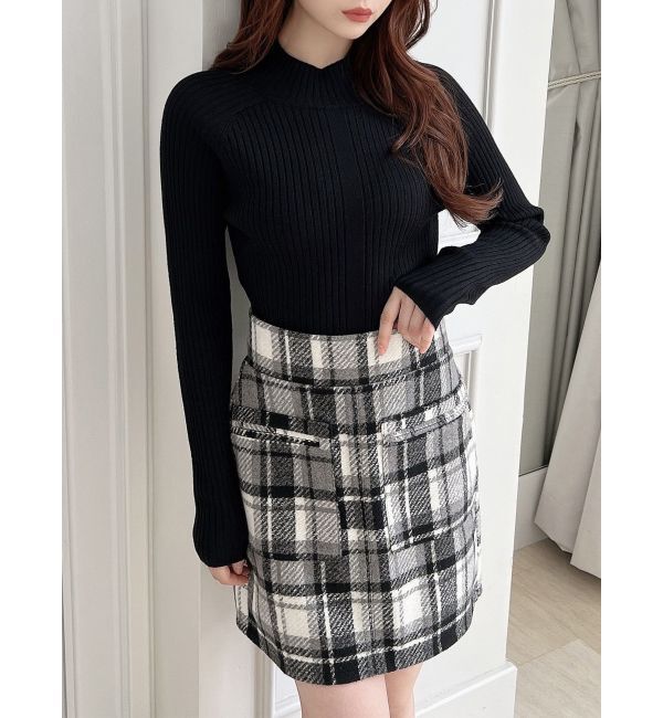 RESEXXY「シャギーミニスカート【セットアップ着用可能】」|スカート|ミックス