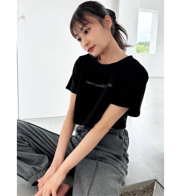 RESEXXY「ロゴ刺繍Tシャツ」|Tシャツ・カットソー|