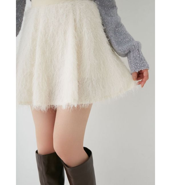 RESEXXY「シャギーミニスカート」|スカート|