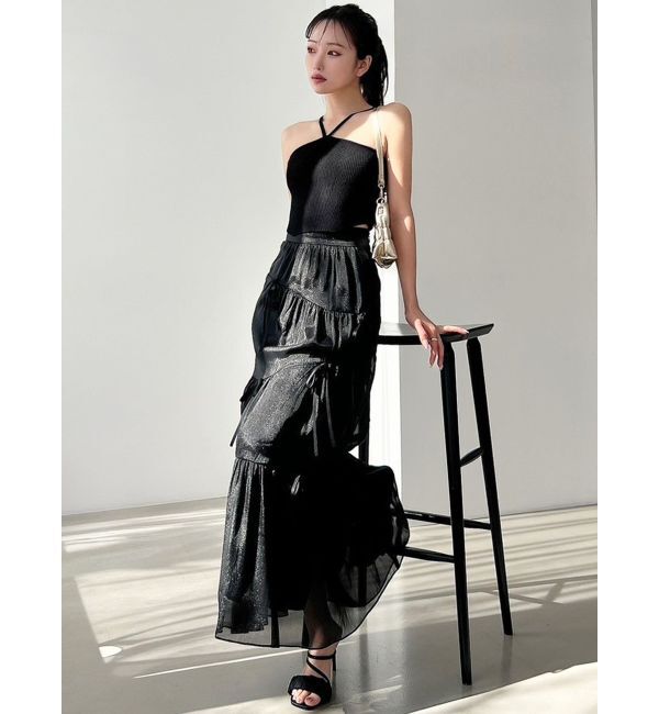 RESEXXY「アメスリクロップドニットトップス」|キャミソール|