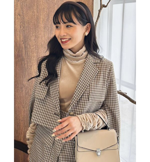 dazzlin「ジップスリーブポケットジャケット」|テーラードジャケット|