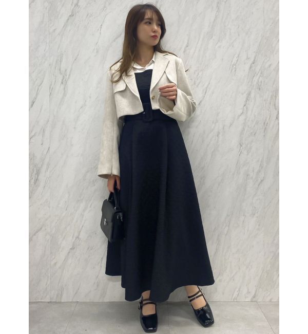 dazzlin「ジップスリーブポケットジャケット」|テーラードジャケット|